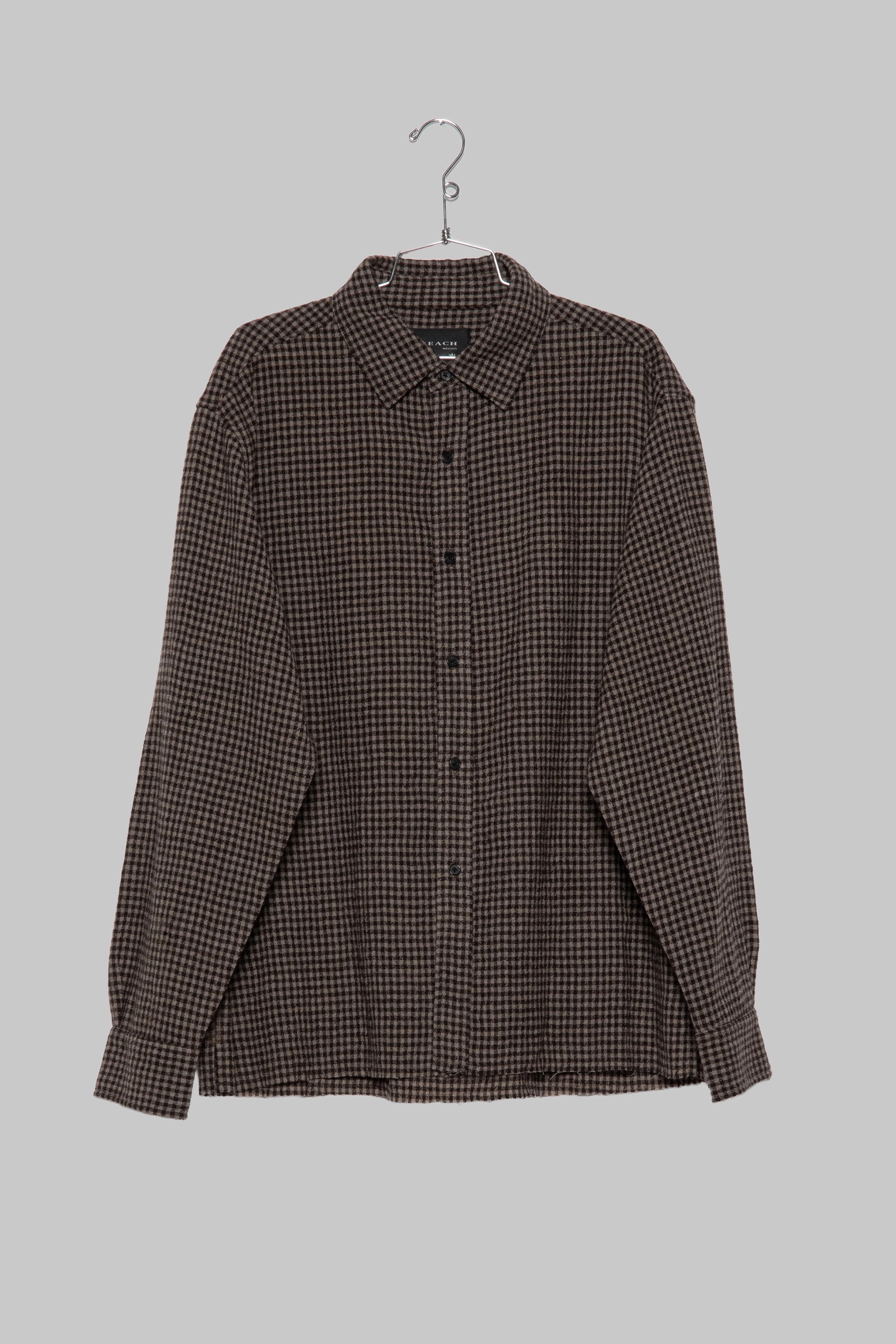Hold LS Shirt - Brown Check