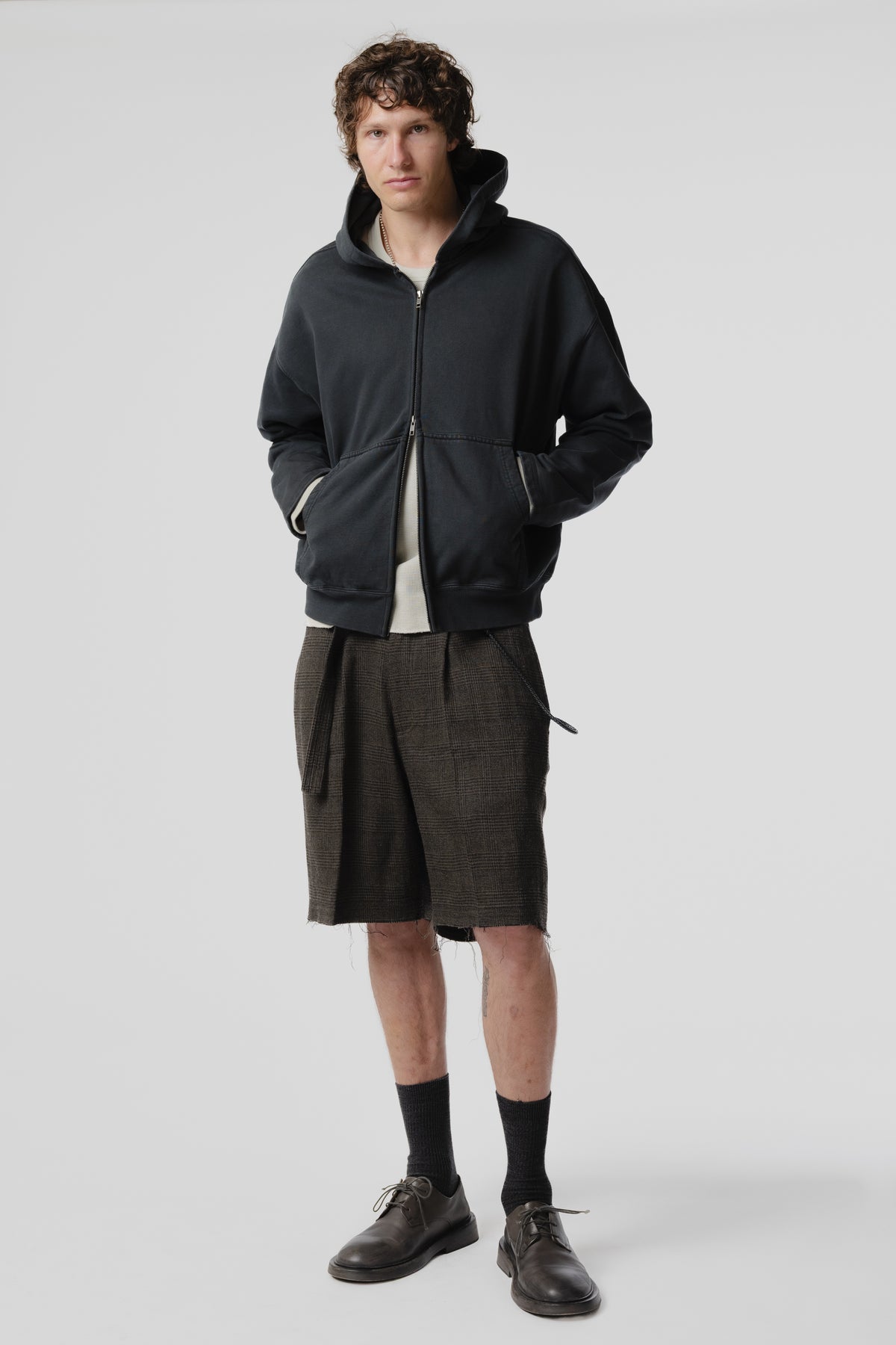 Tour Zip Hood - Black