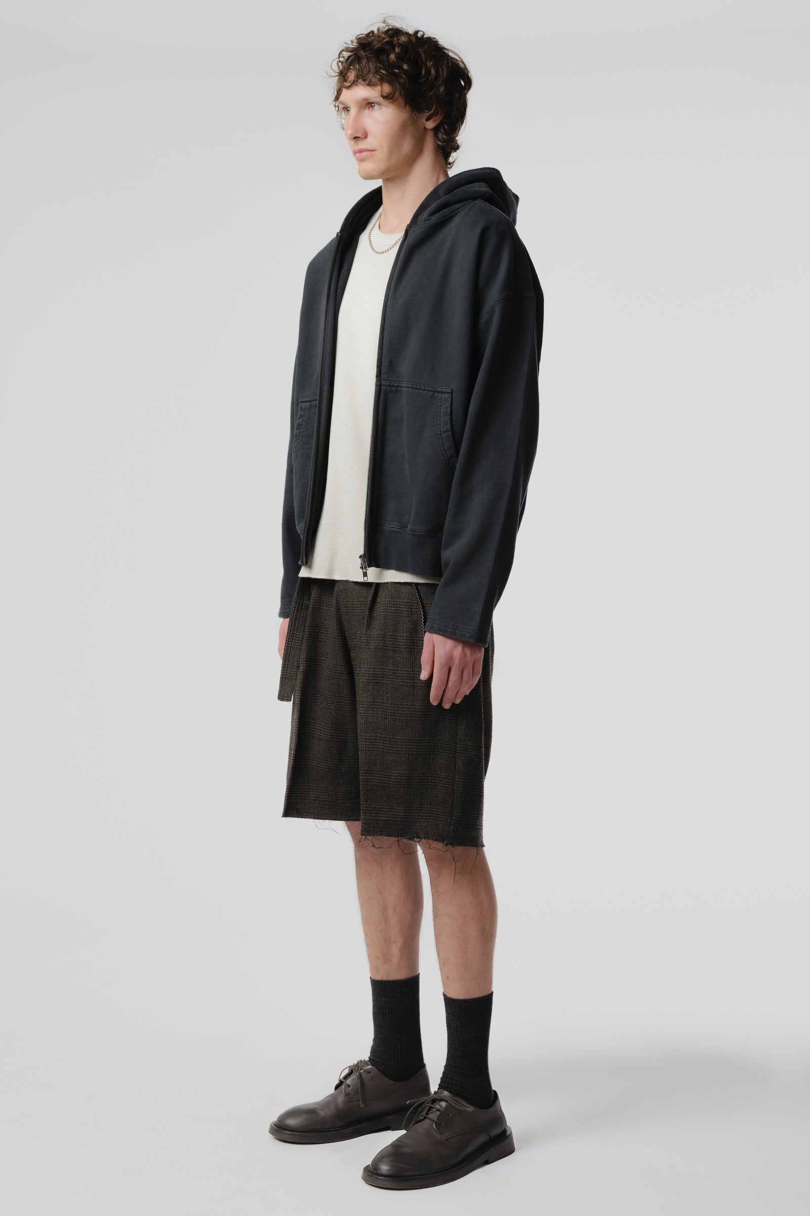 Tour Zip Hood - Black
