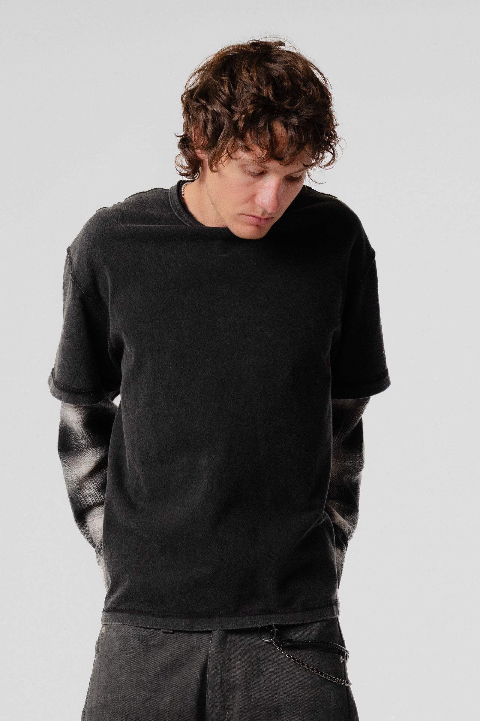 Dead End Shirt - Black/Plaid