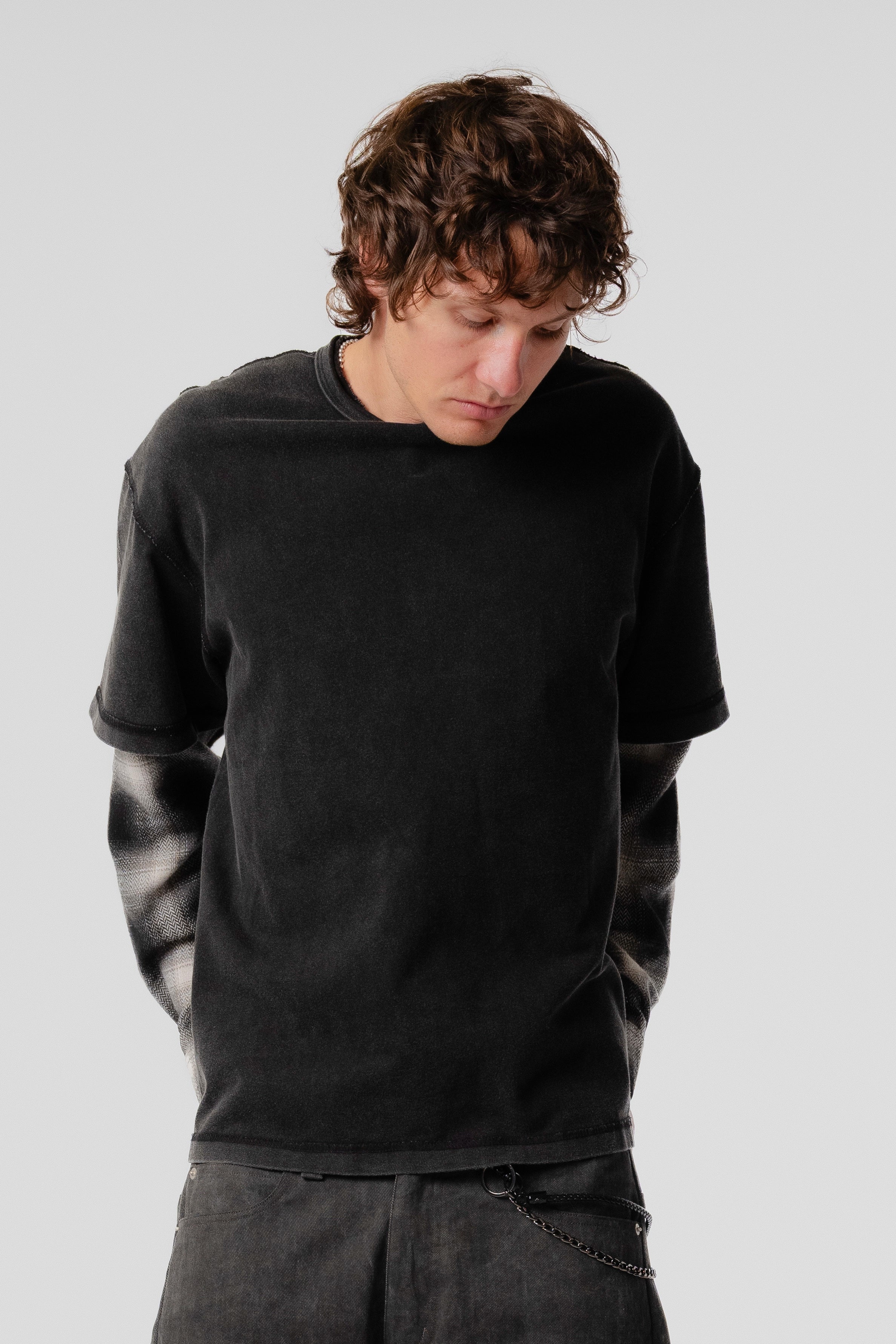 Dead End Shirt - Black/Plaid