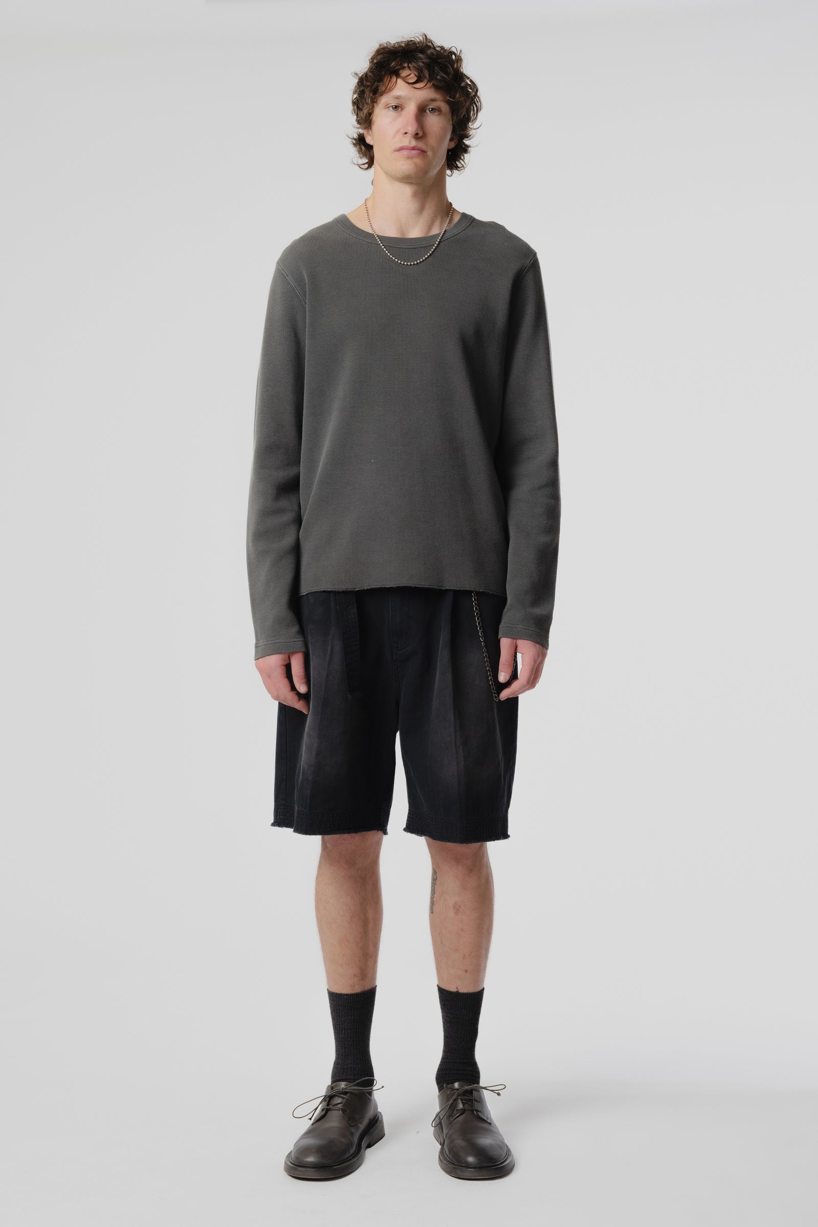 Drive Waffle LS - Charcoal