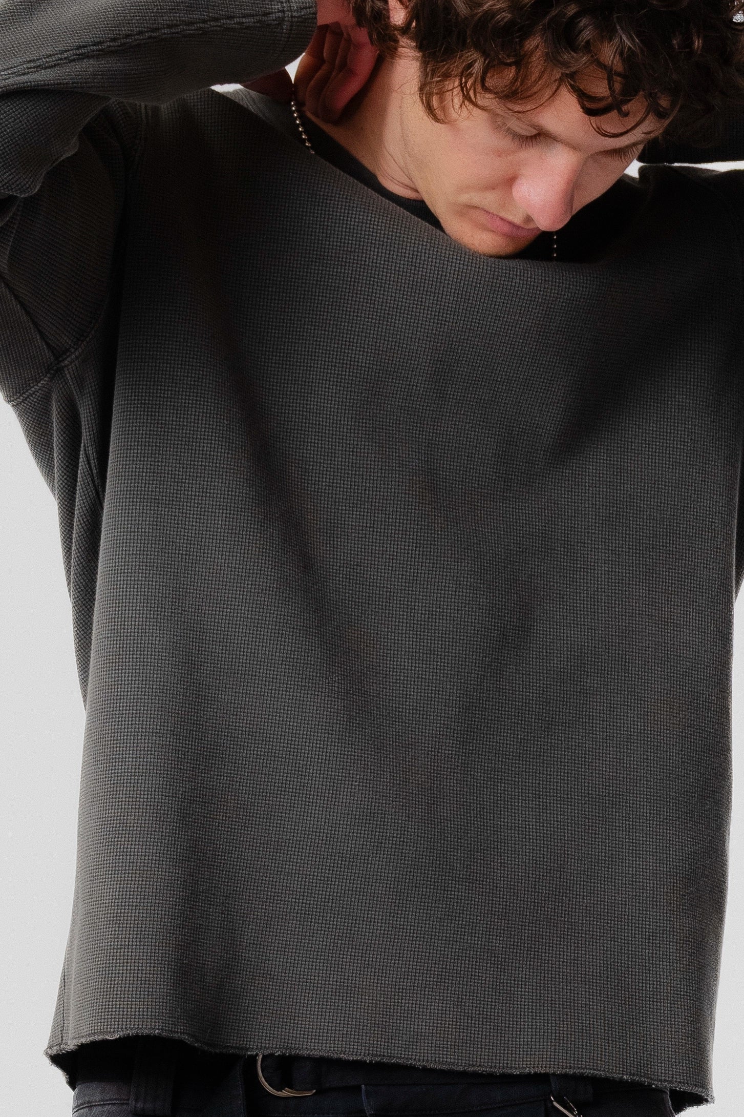 Drive Waffle LS - Charcoal