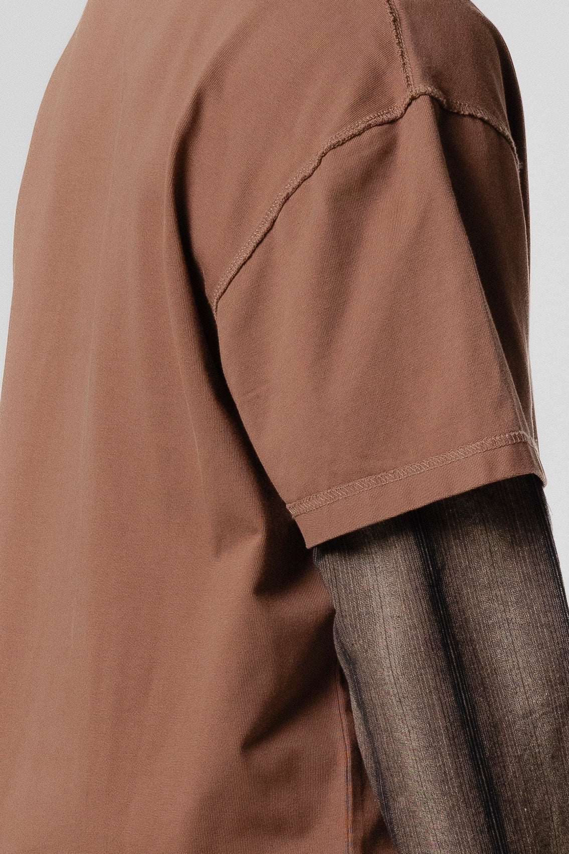 Dead End Shirt - Brown/Ash Stripe