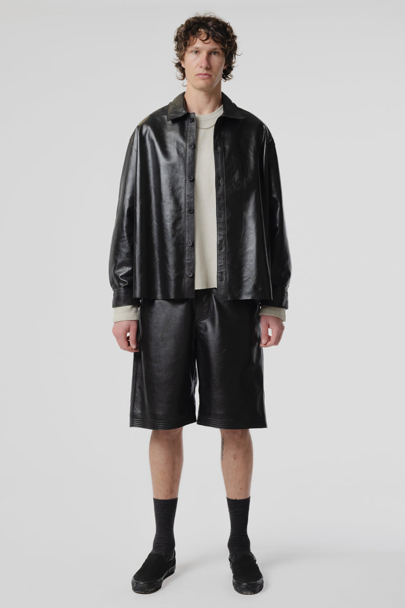 Float Over Shirt - Gloss Black