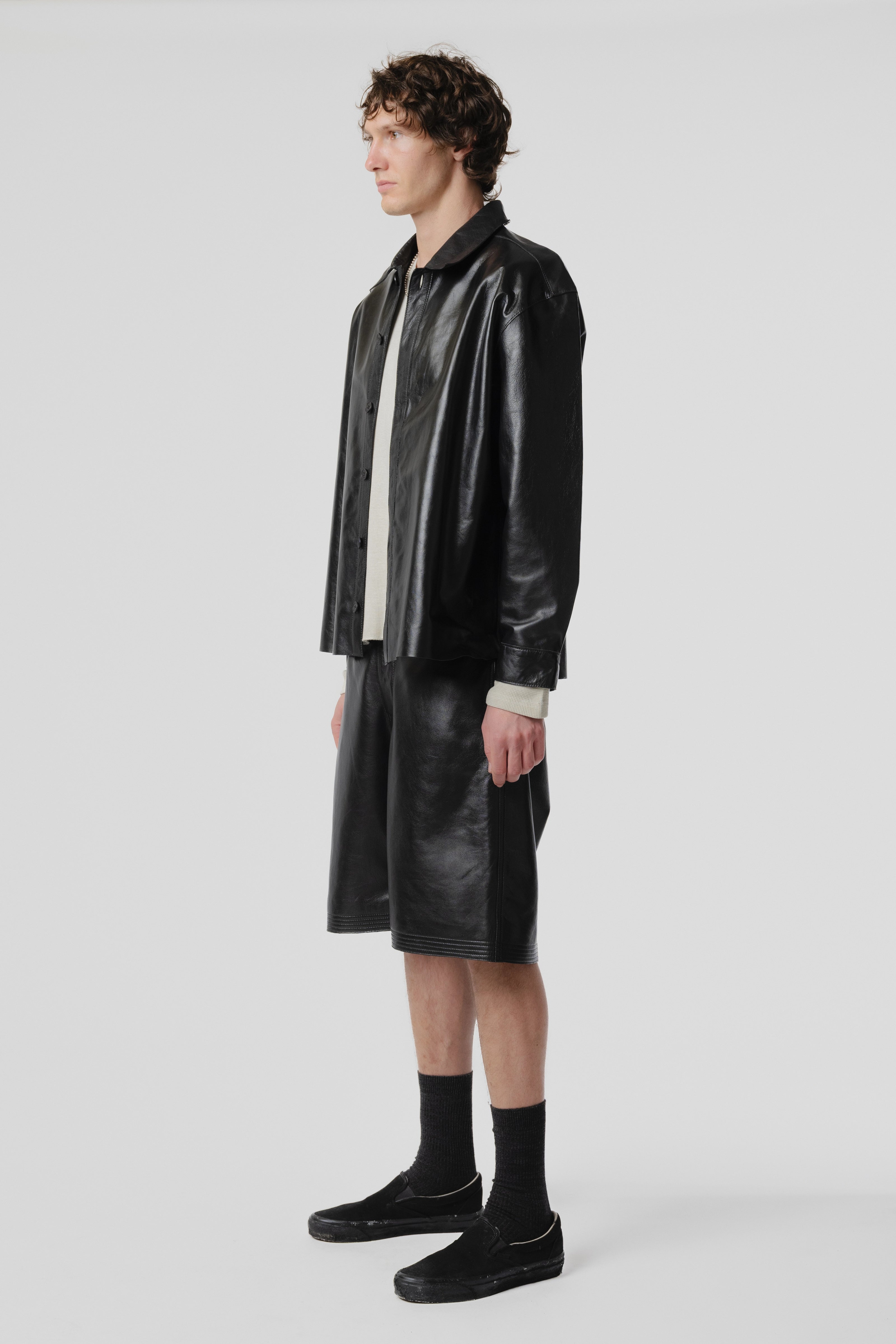 Float Over Shirt - Gloss Black
