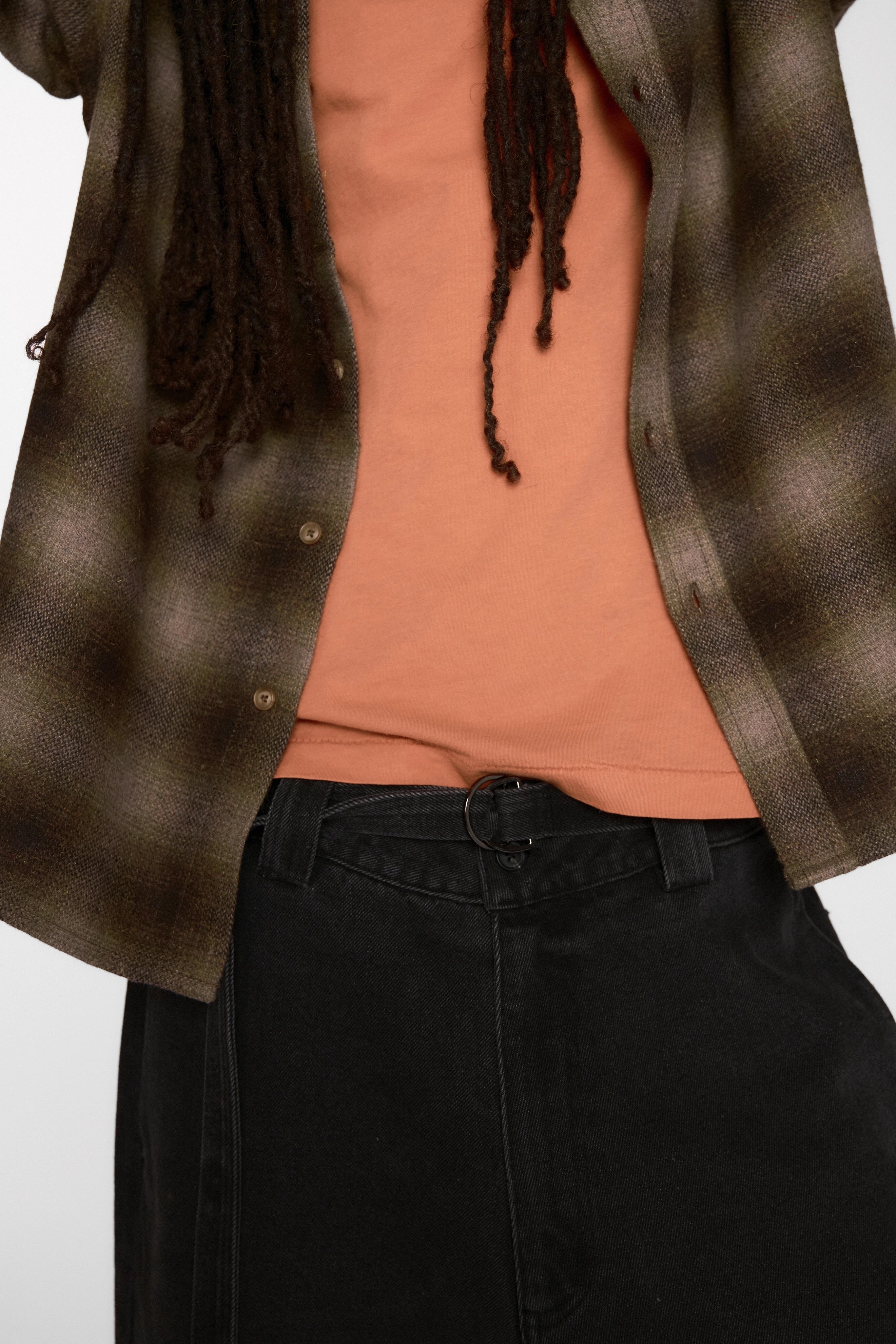 Hold LS Shirt - Brown Plaid