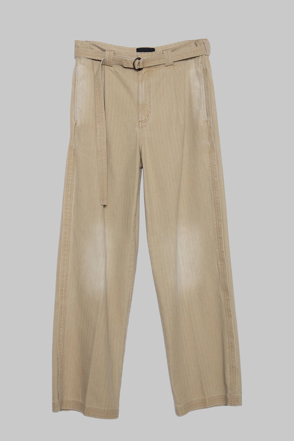 Pleated Work Pant - Sand