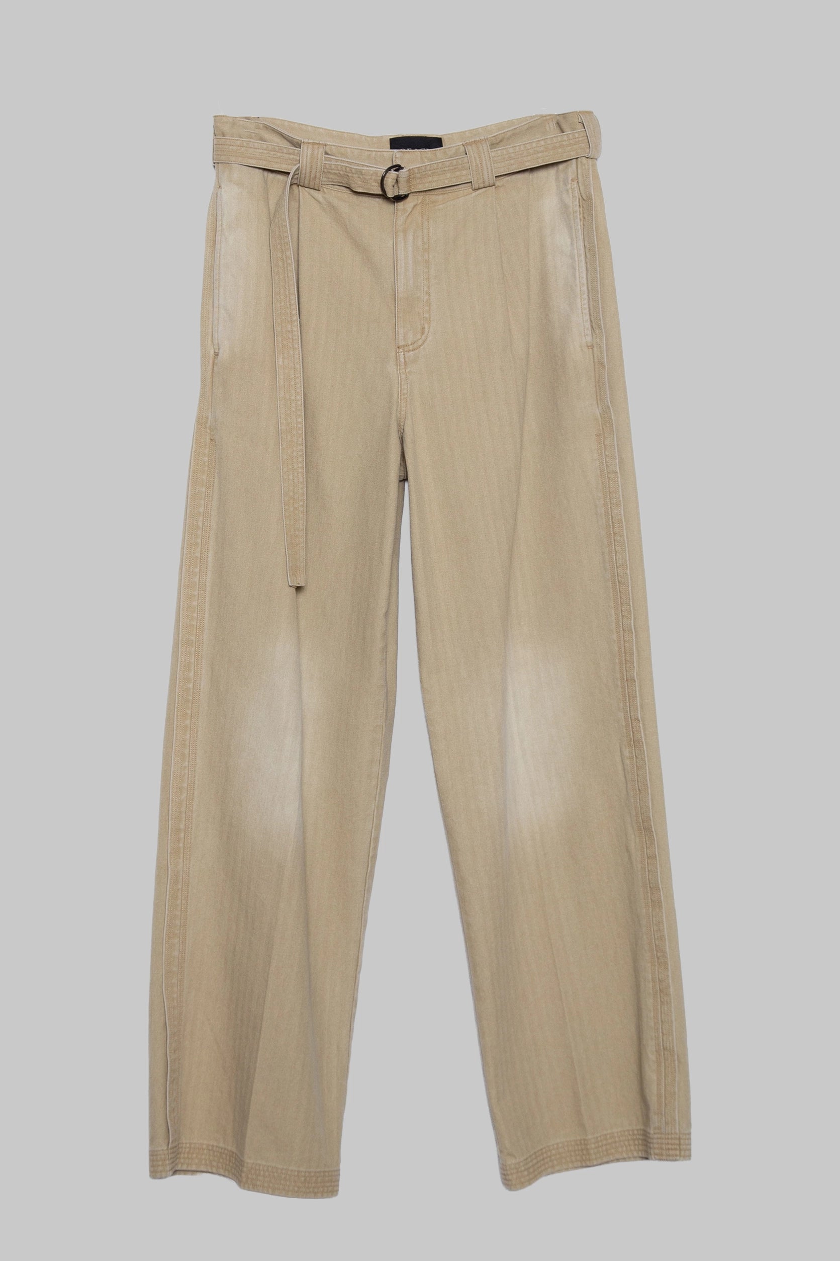 Pleated Work Pant - Sand