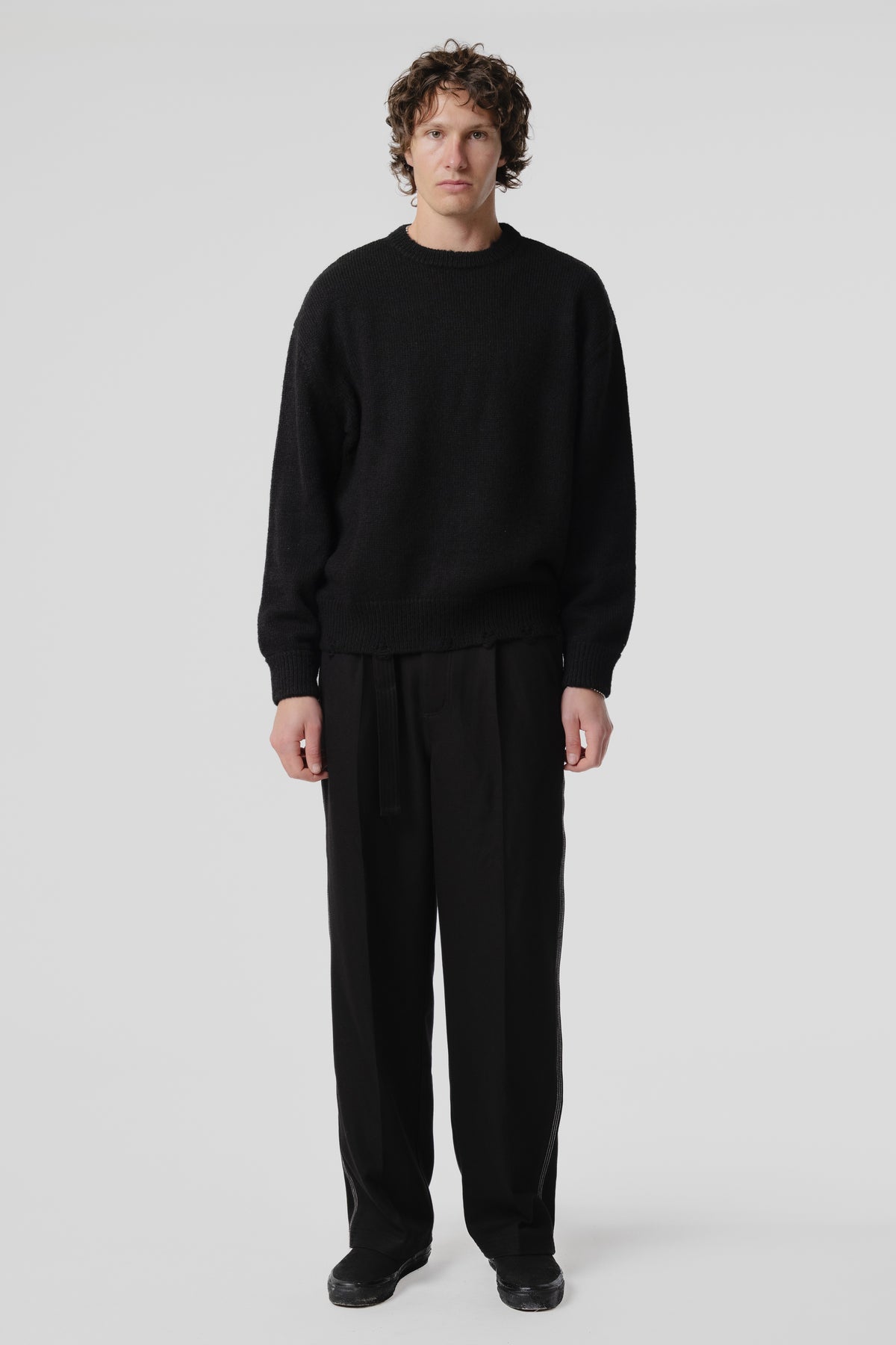 Session Knit - Black/Bone