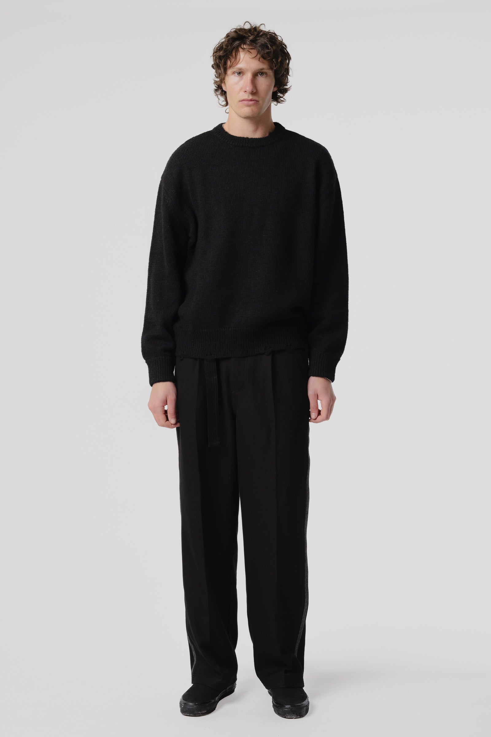 Session Knit - Black/Bone