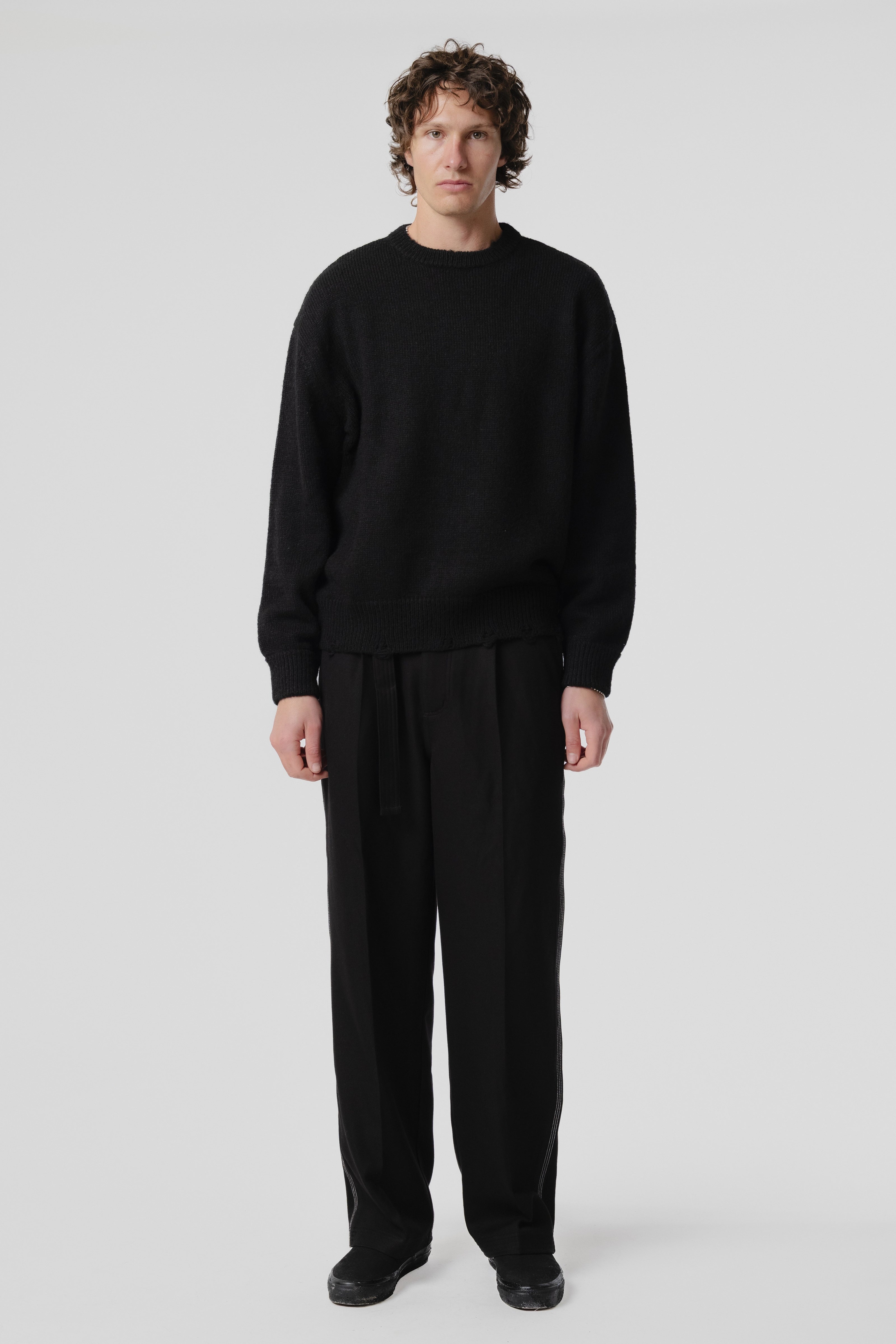 Session Knit - Black/Bone