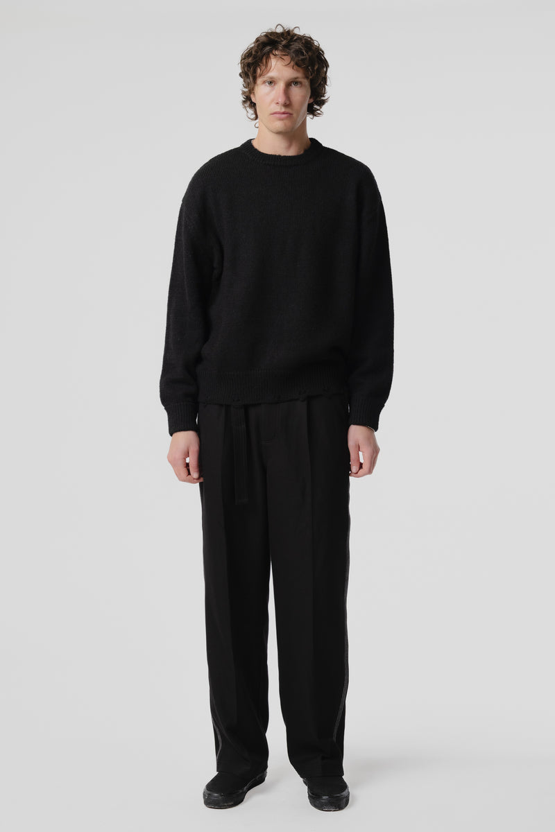 Session Knit - Black/Bone