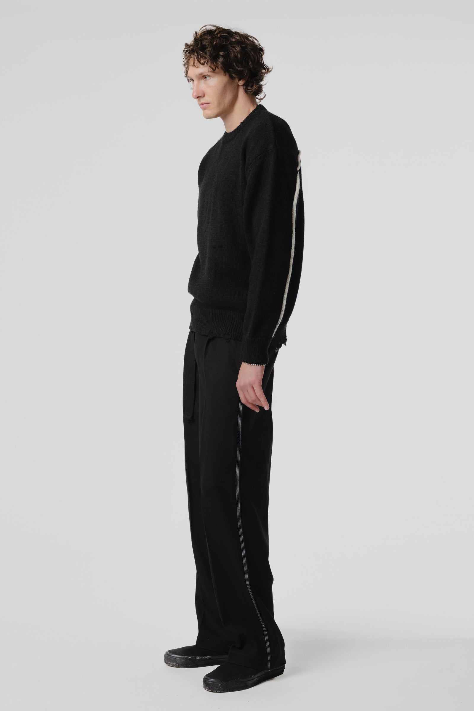 Session Knit - Black/Bone