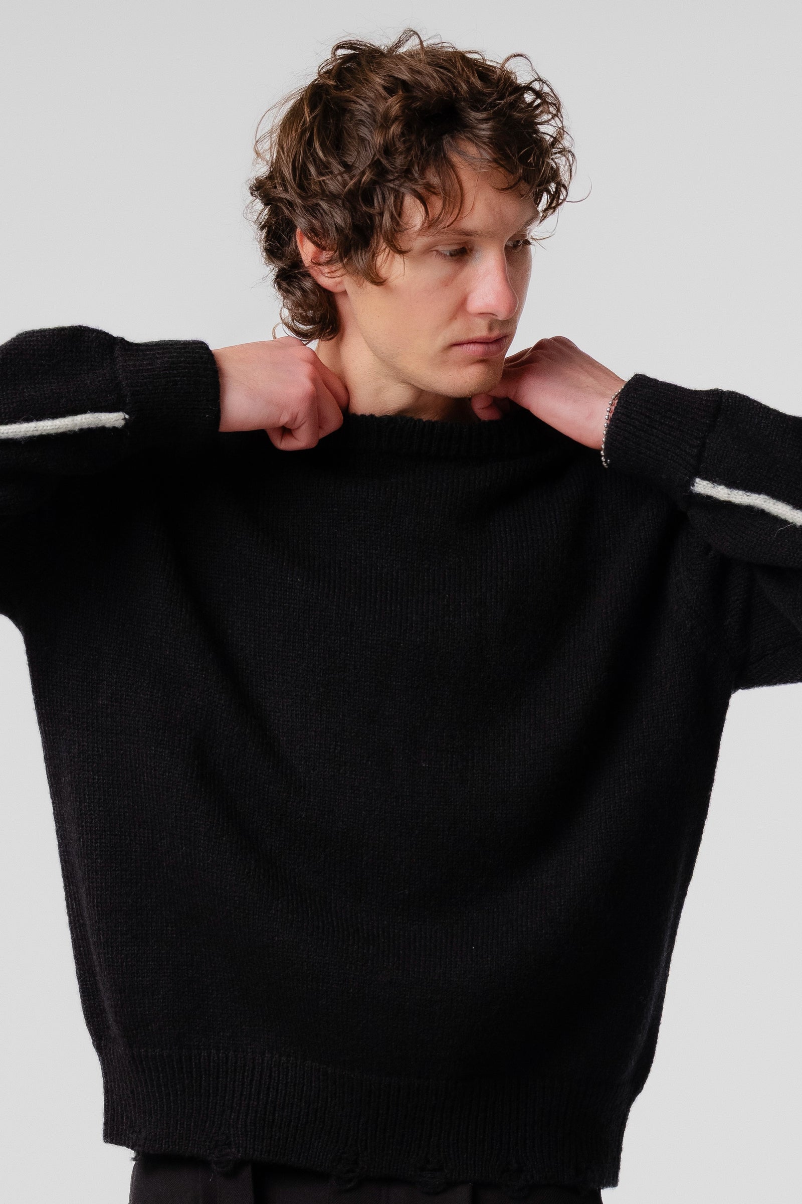 Session Knit - Black/Bone