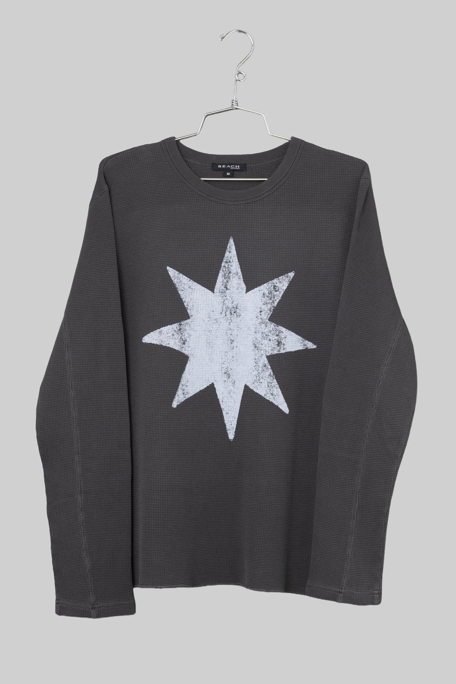 Star Drive Waffle LS - Charcoal