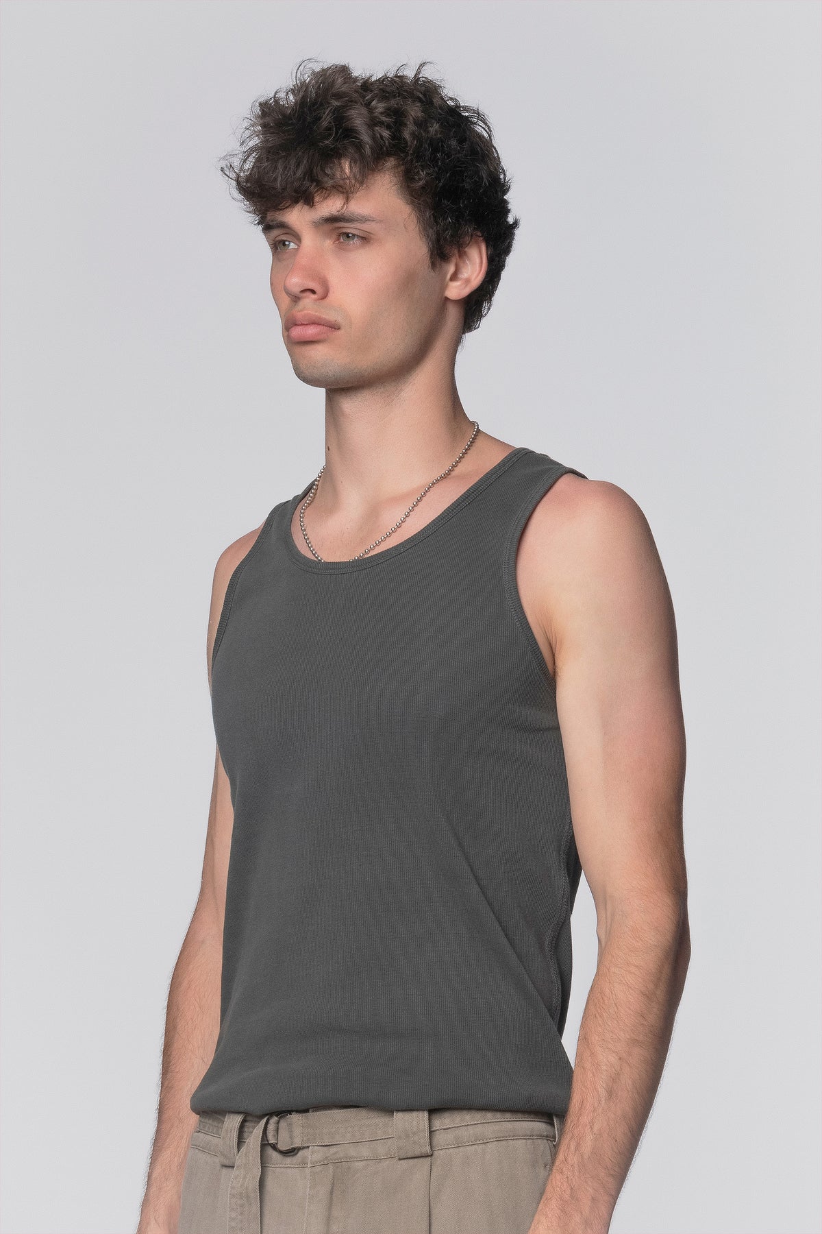 SLIP TANK - CHARCOAL