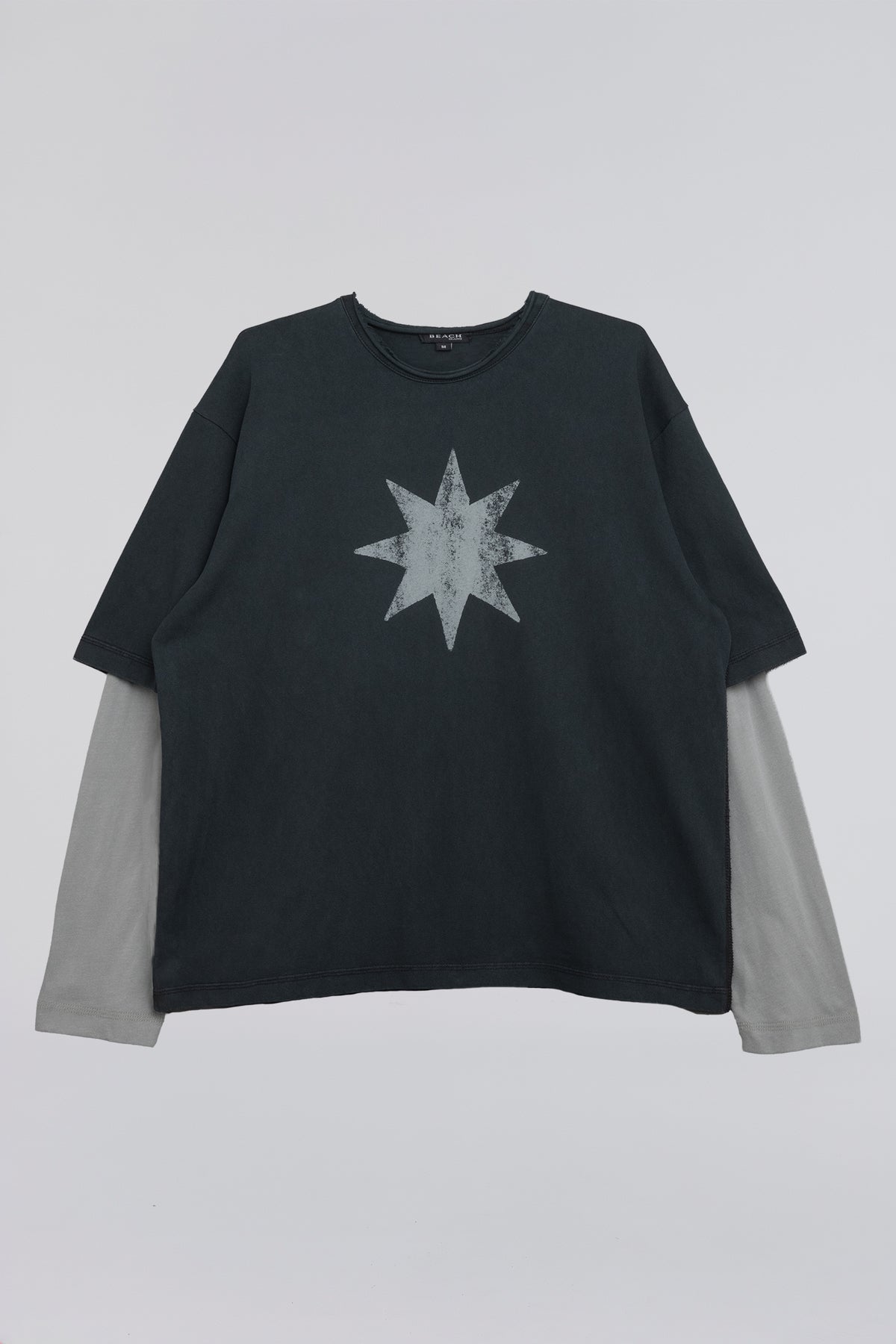 Star Dream Layer T-Shirt - Black/Stone