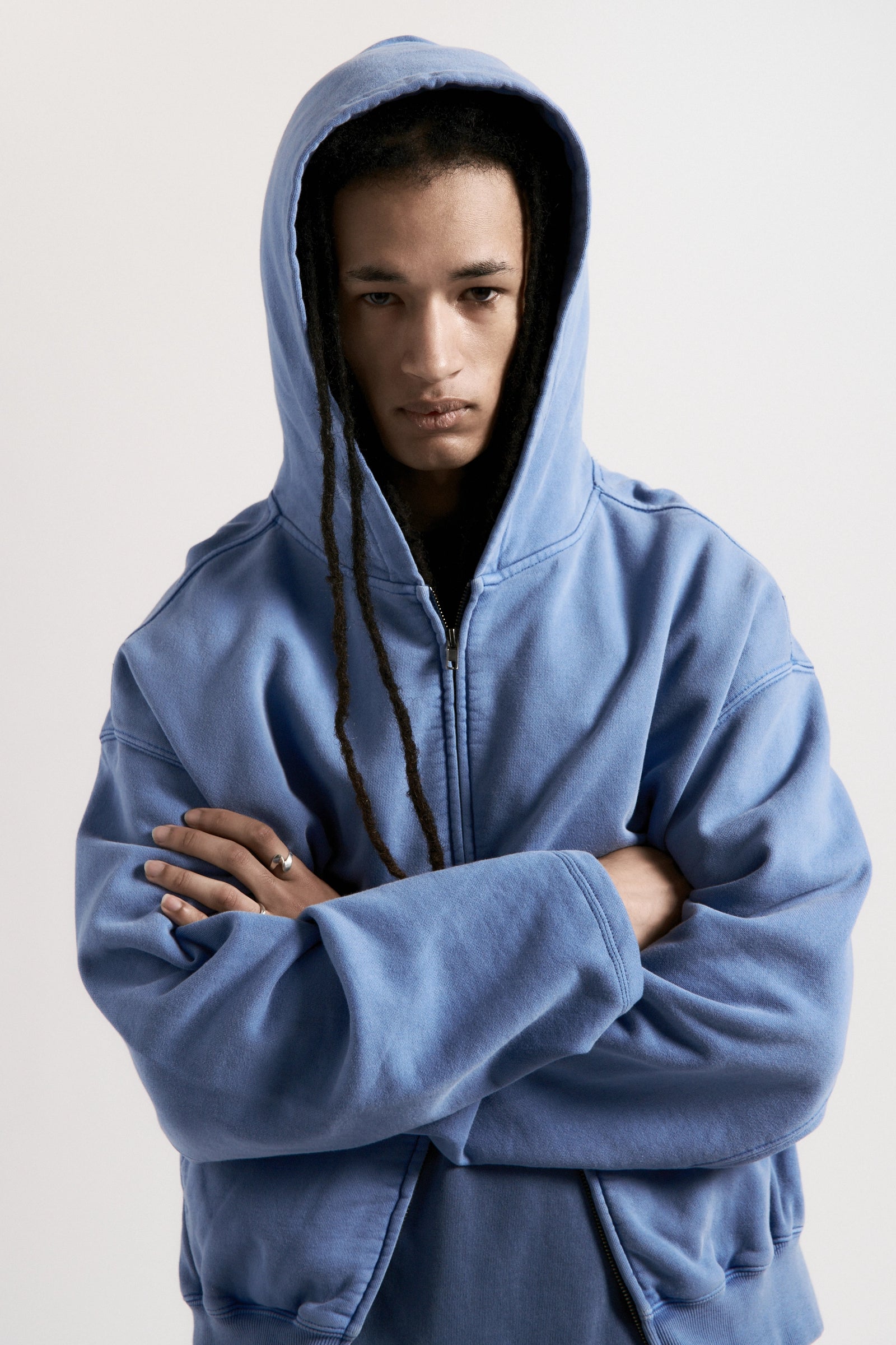 Tour Zip Hood - Indigo