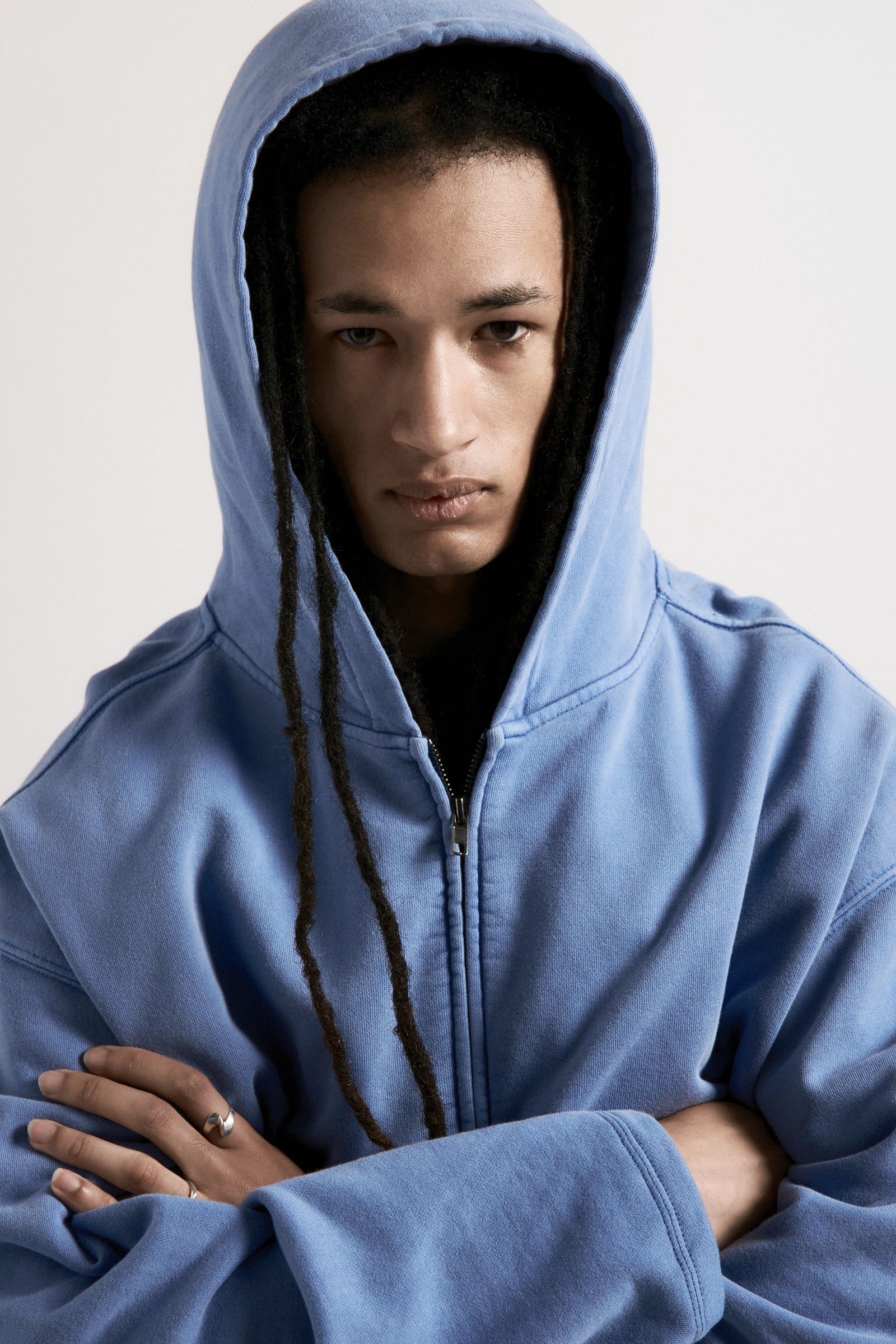 Tour Zip Hood - Indigo