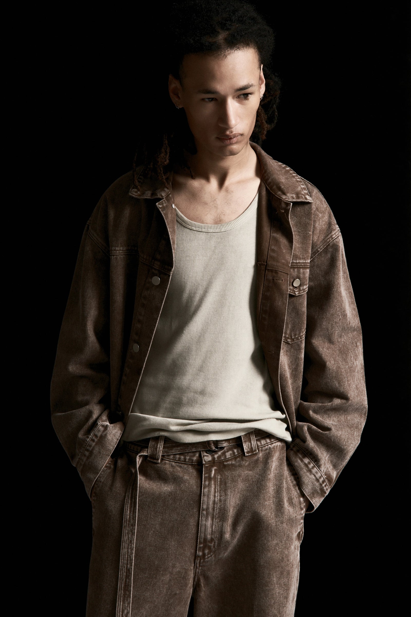 Trucker Jacket - Brown