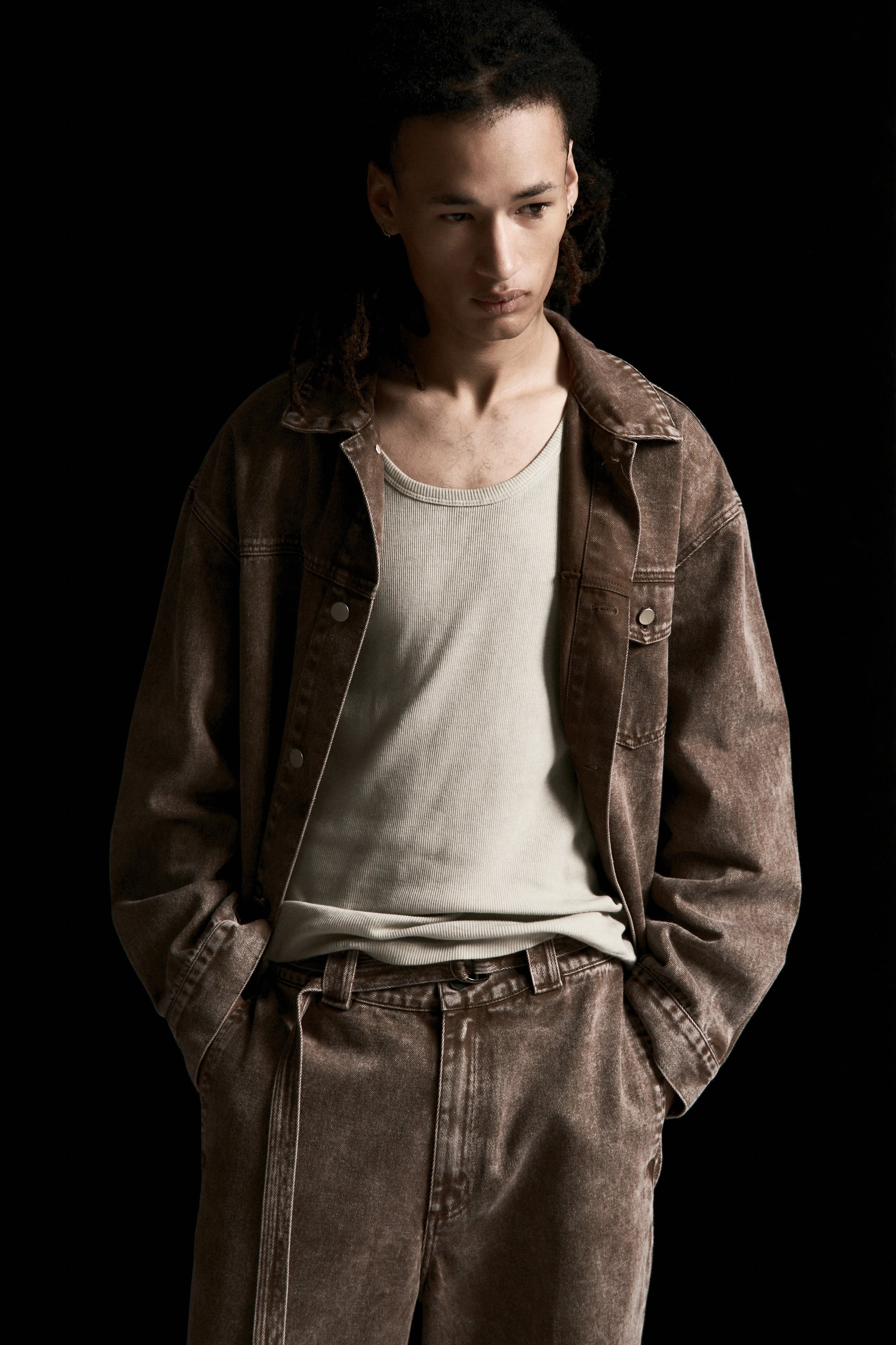 Trucker Jacket - Brown