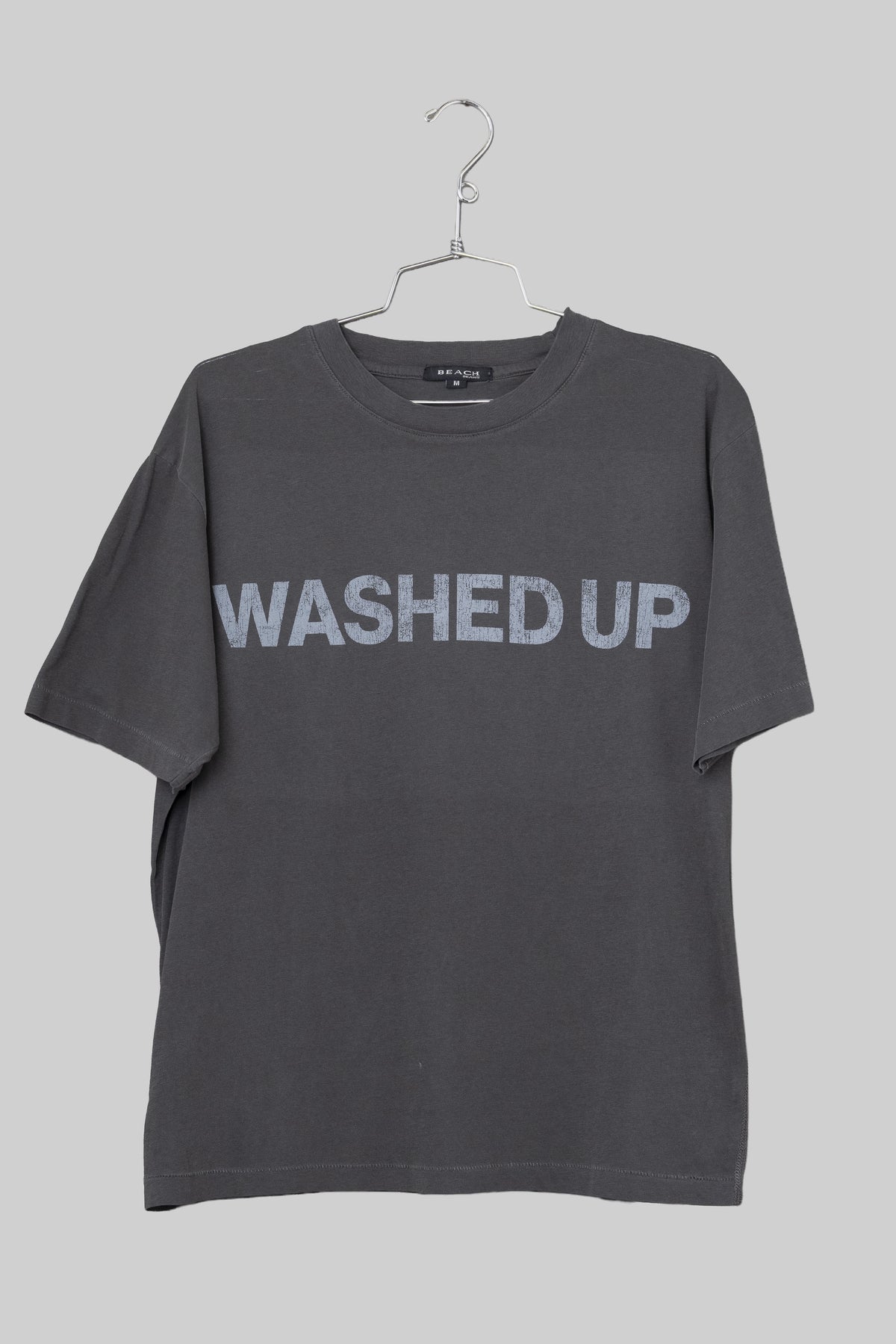 Washed Up Tide T-Shirt - Charcoal