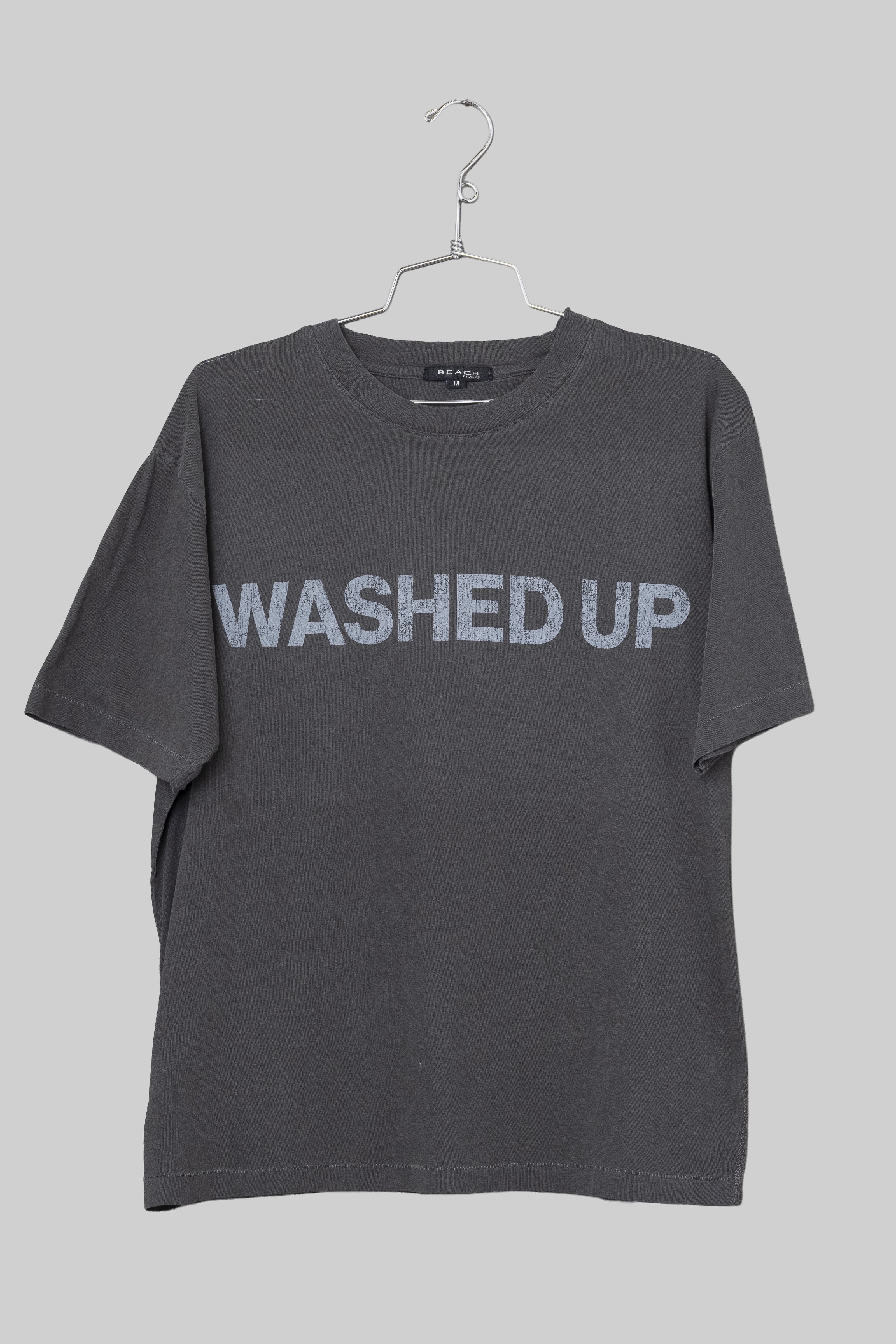 Washed Up Tide T-Shirt - Charcoal