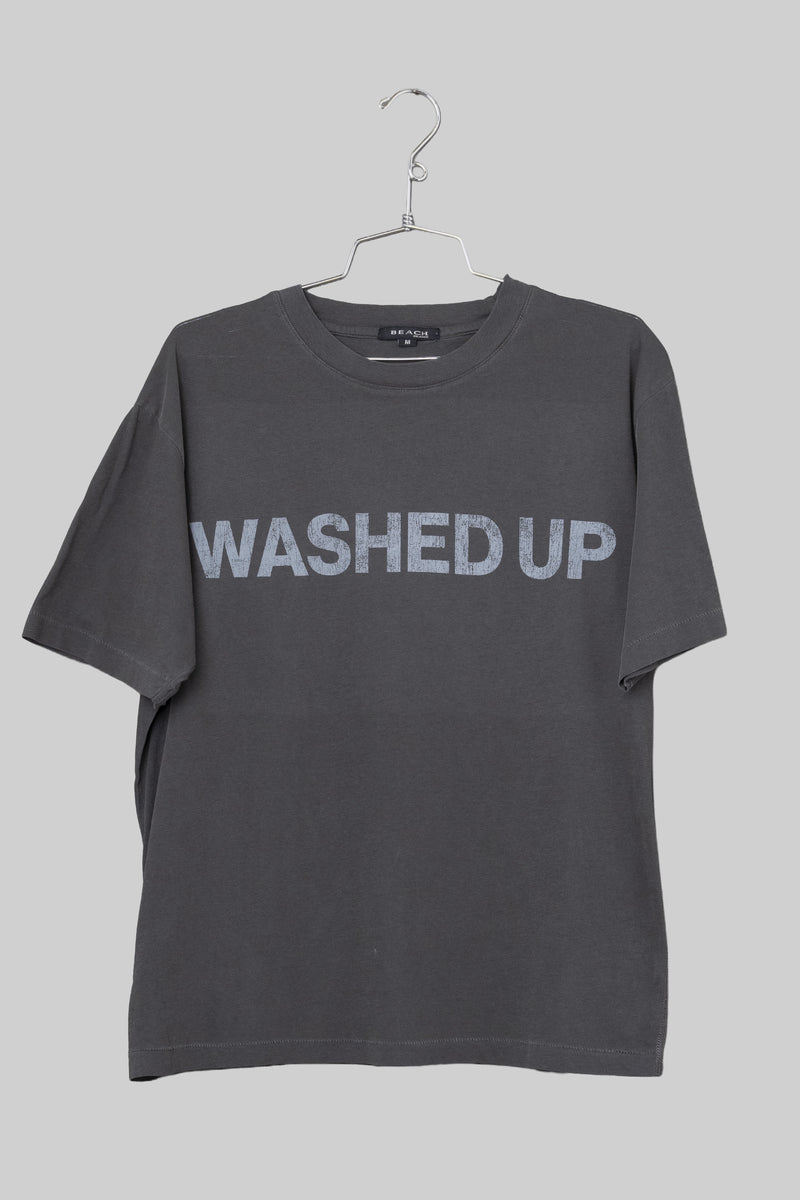 Washed Up Tide T-Shirt - Charcoal