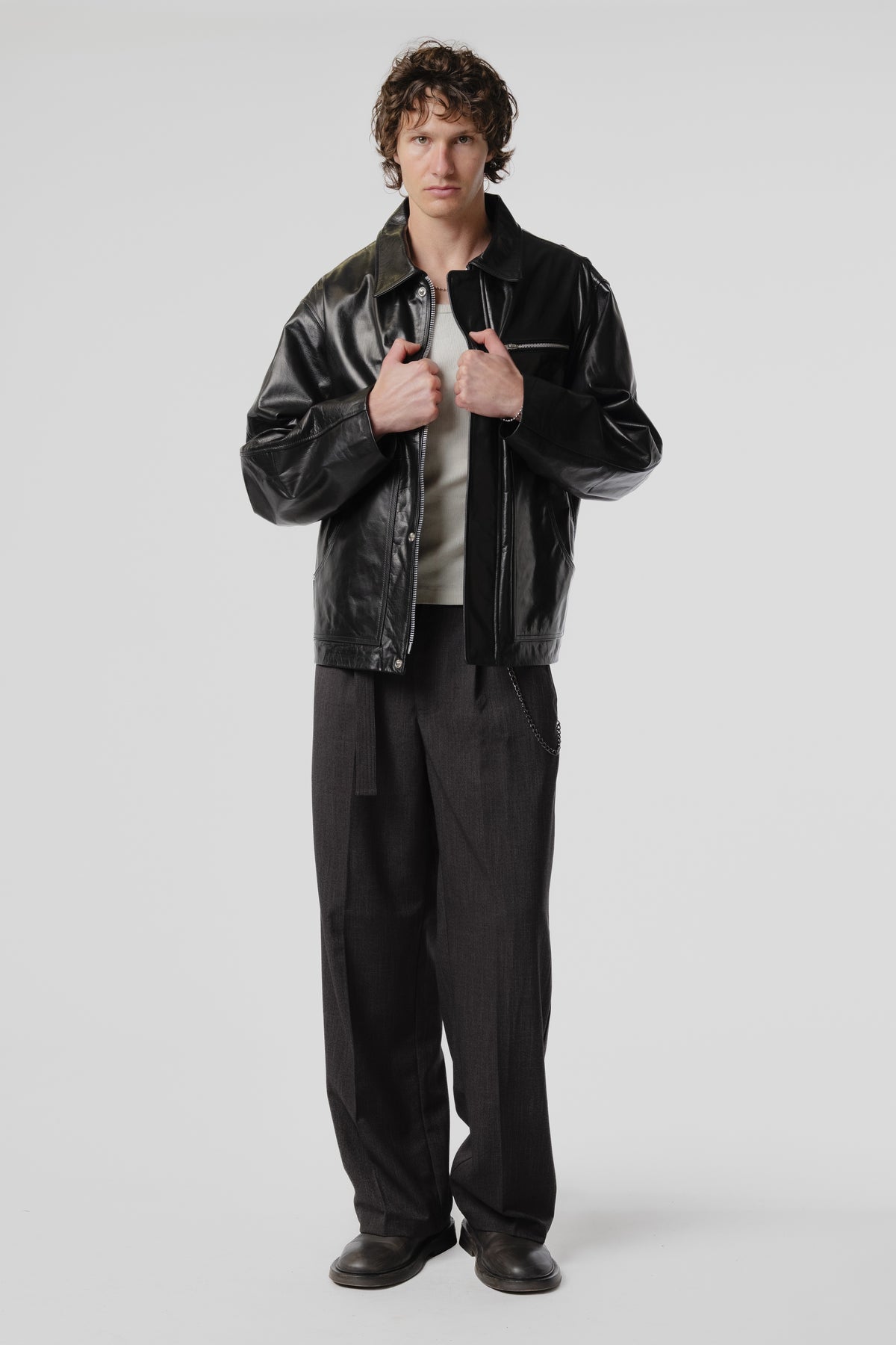 Welding Jacket - Gloss Black