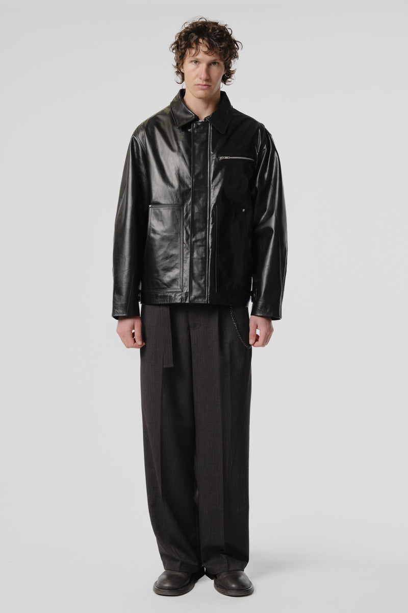 Welding Jacket - Gloss Black