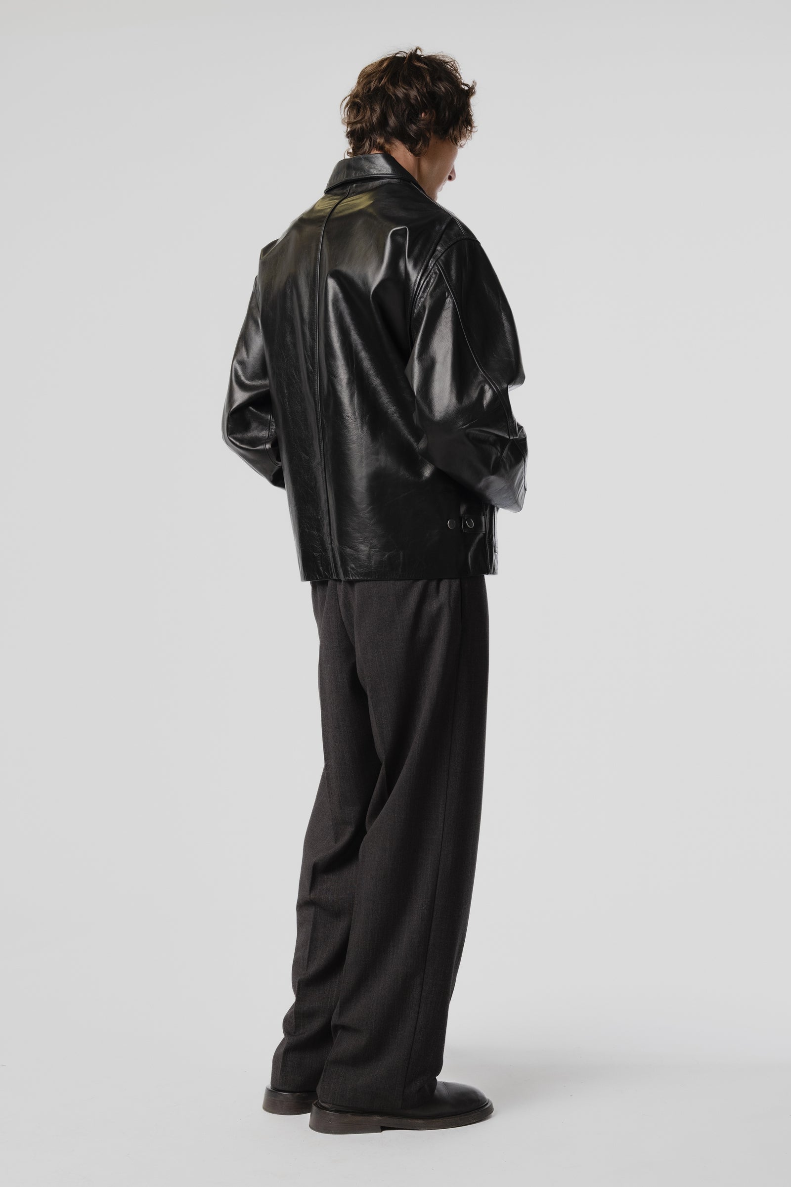 Welding Jacket - Gloss Black