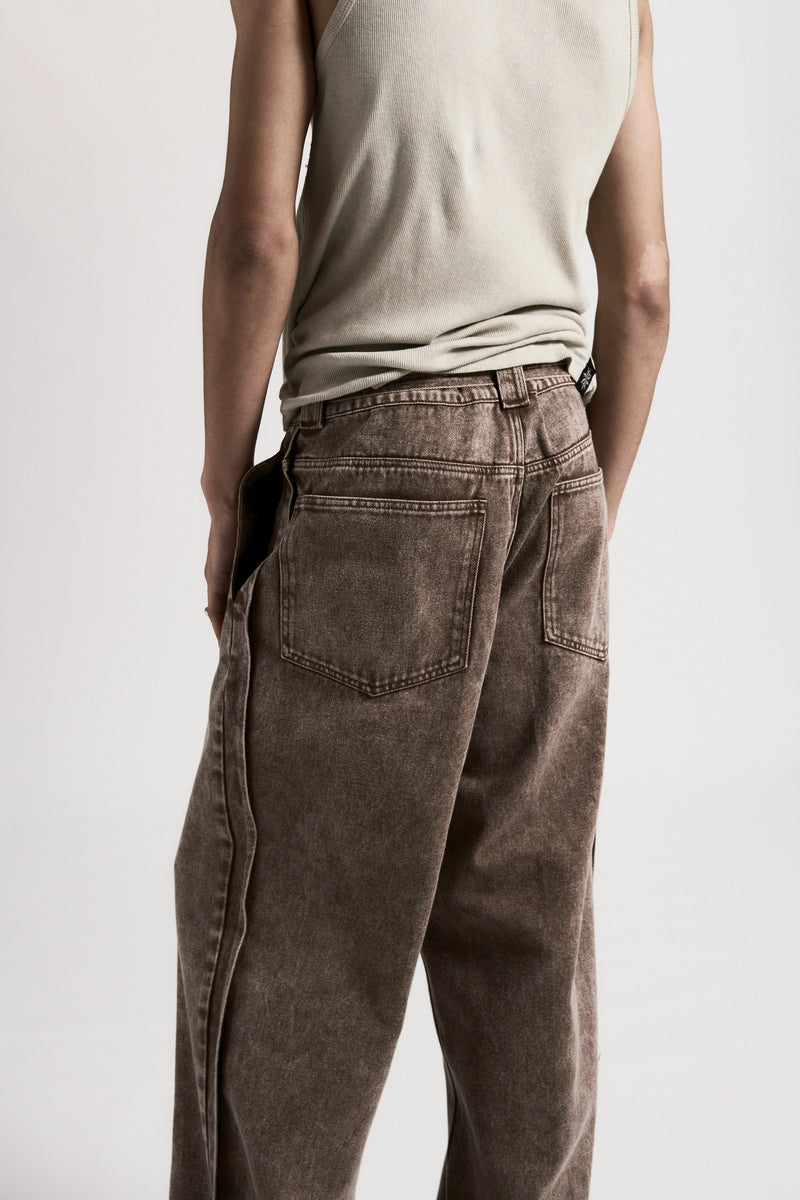 Work Cut Jeans - Brown