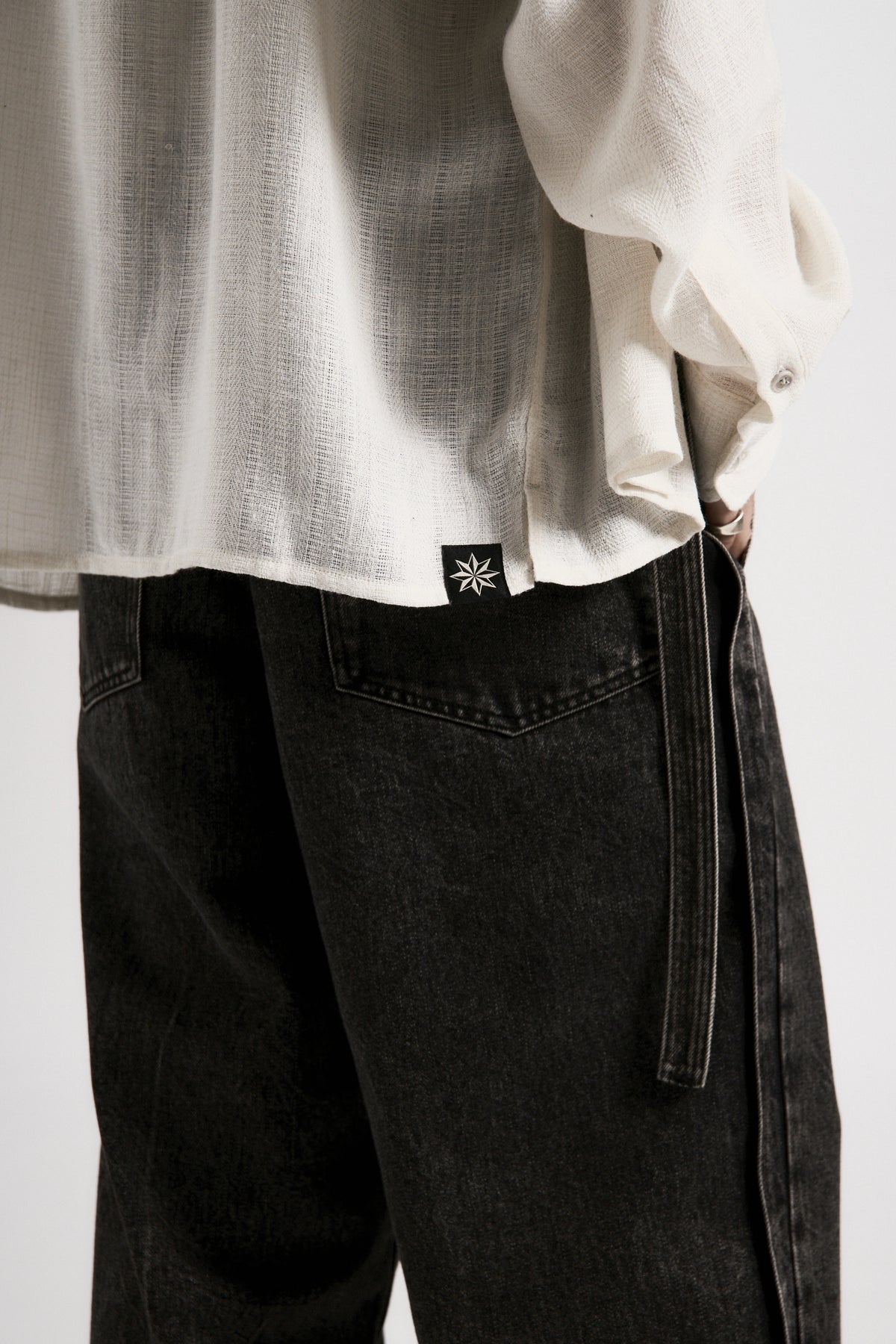 Work Cut Jeans - Washed Black