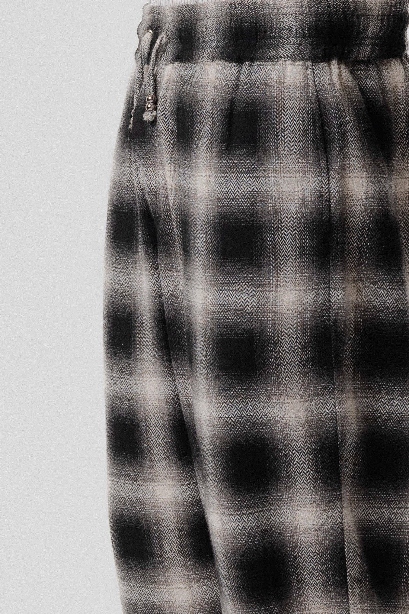 Baggy Pant - Black/Plaid