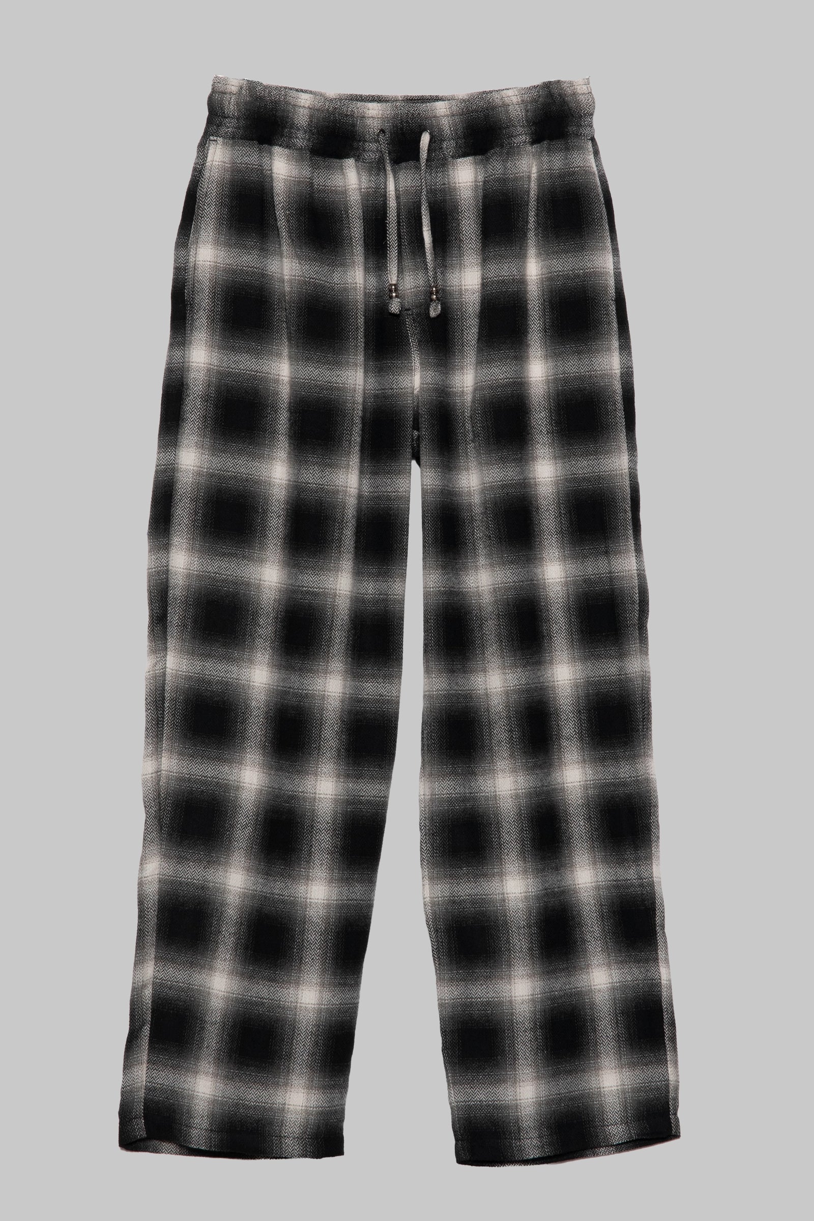 Baggy Pant - Black/Plaid