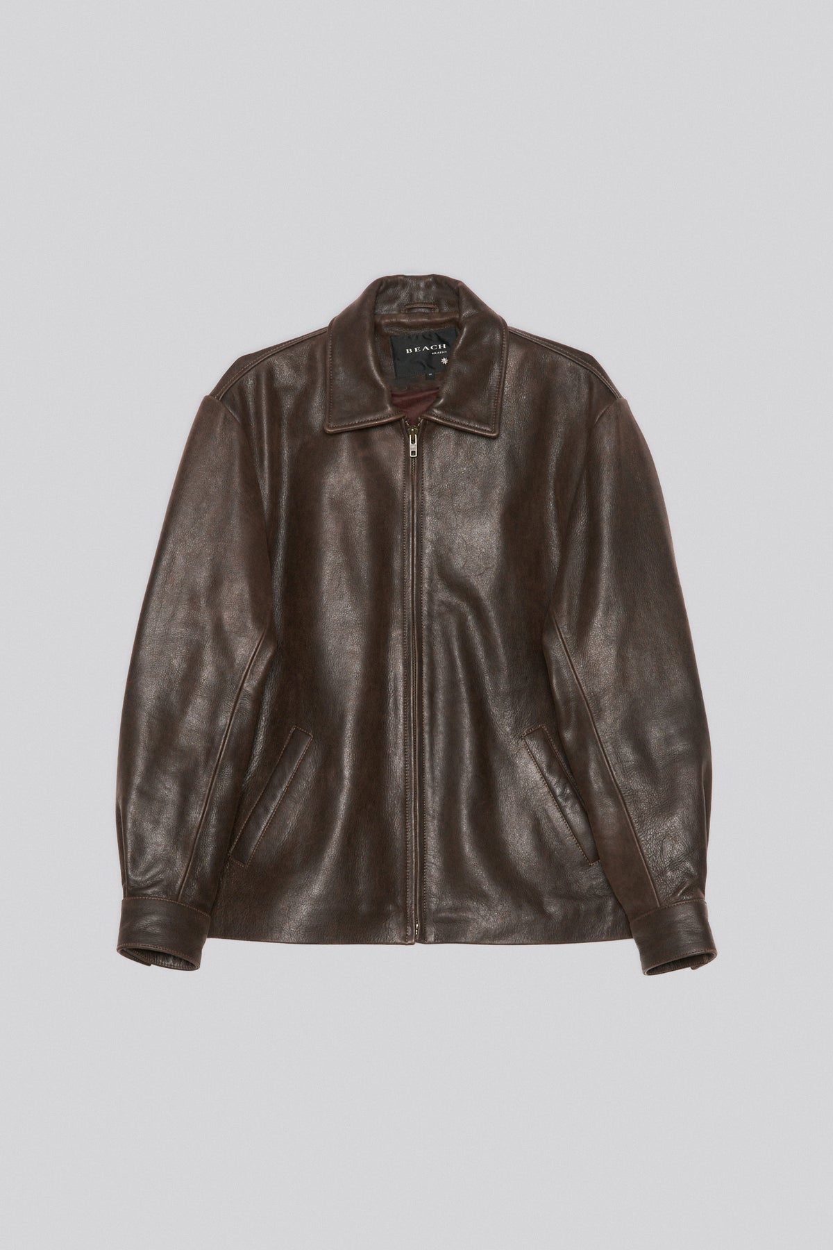 BANK JACKET - BROWN
