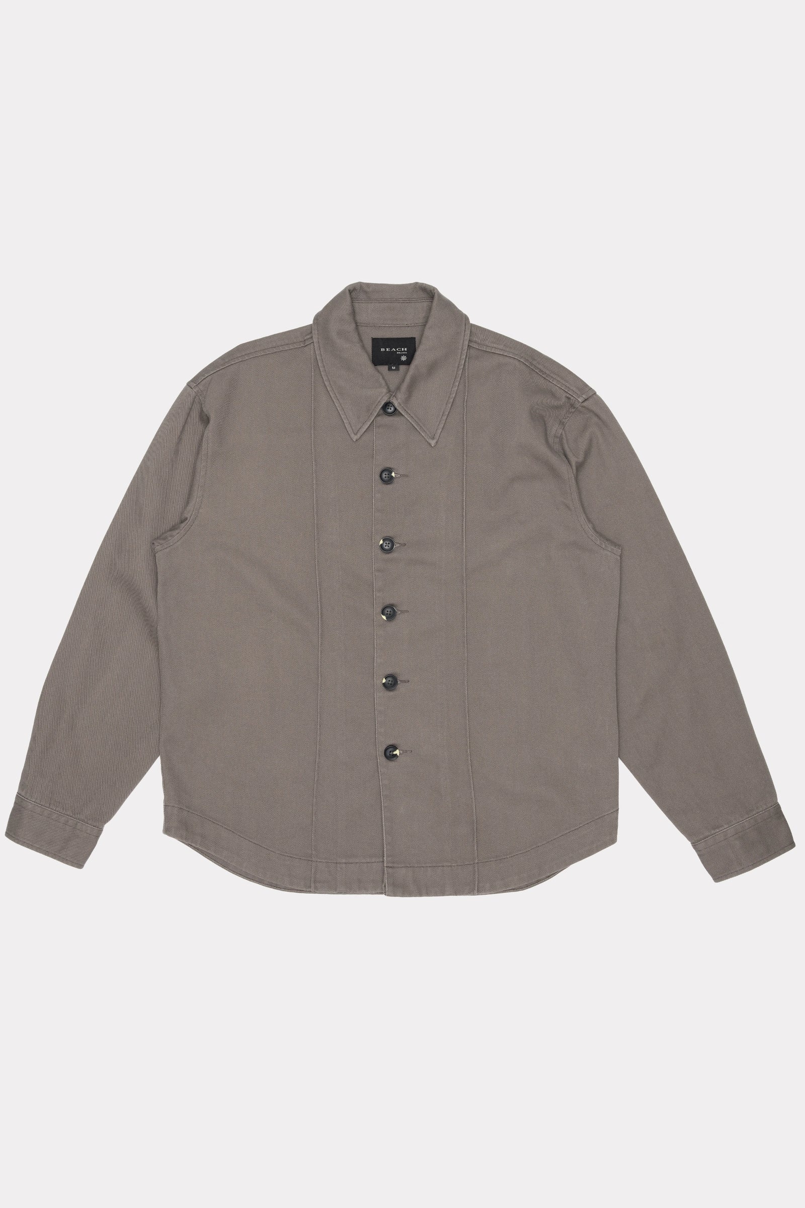 Gravel Float Overshirt on a white background