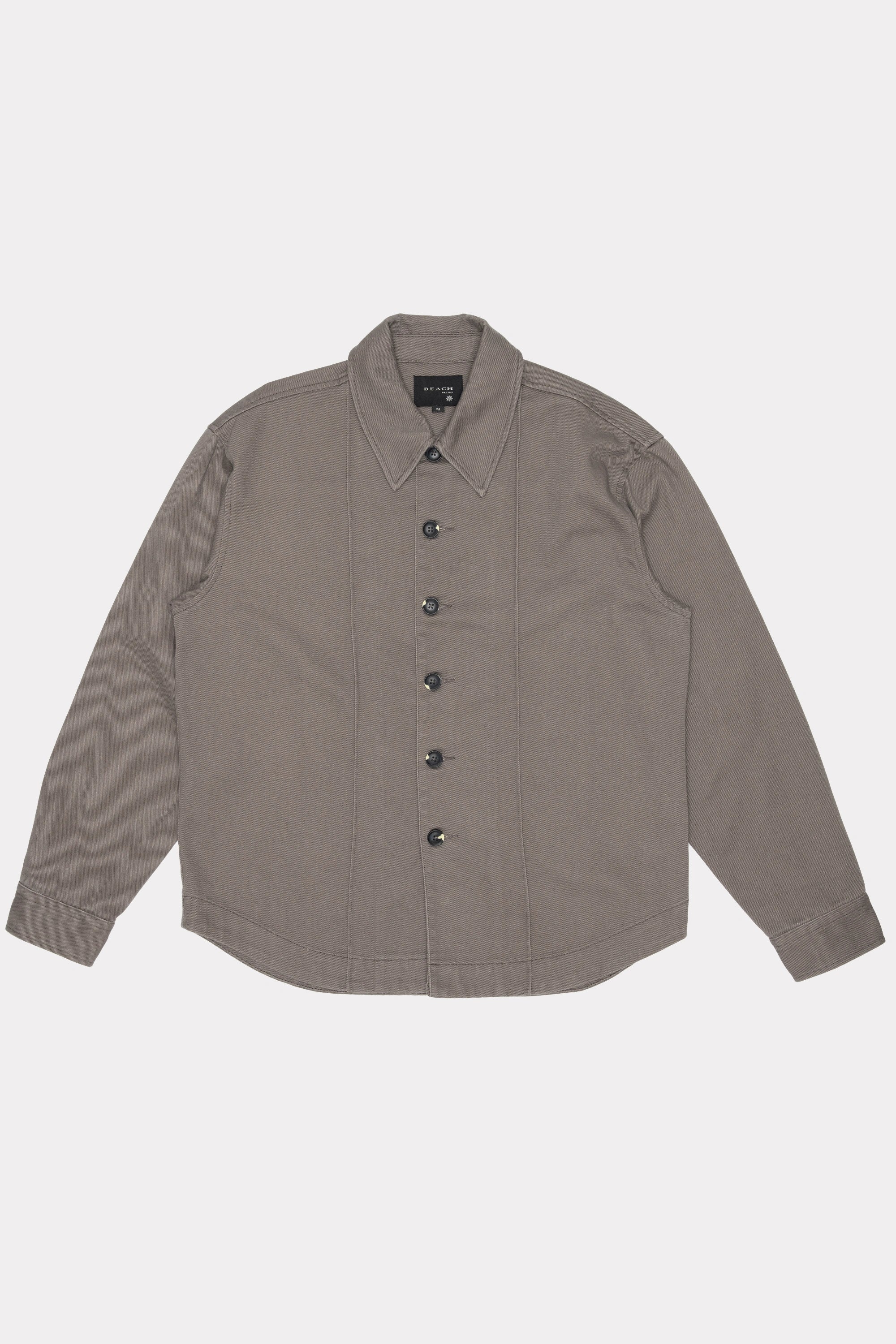 Gravel Float Overshirt on a white background