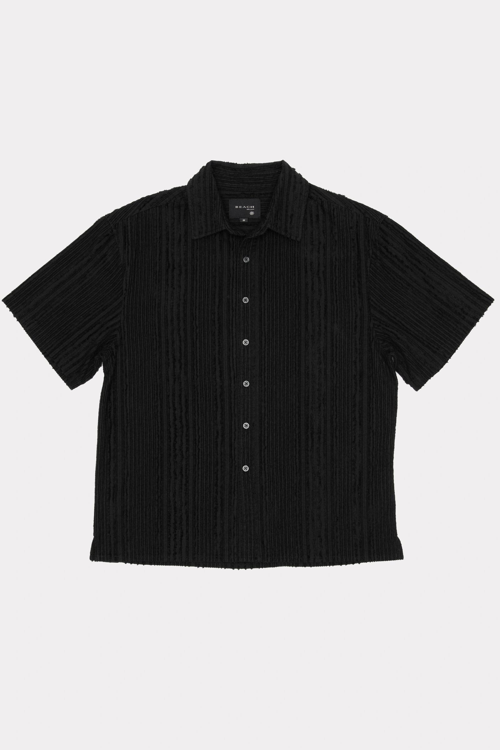 Hold SS Shirt in Black Tux on white background
