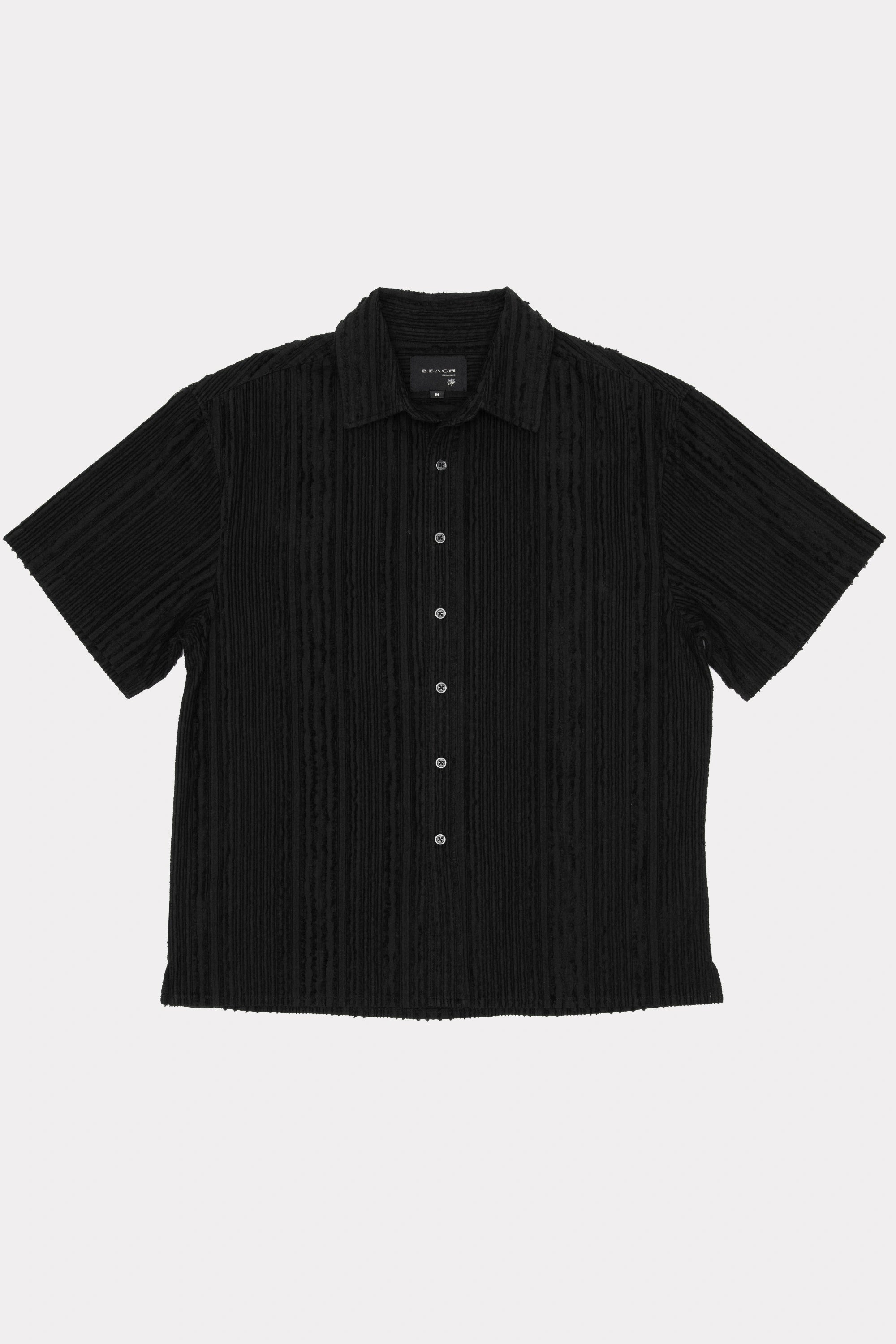 Hold SS Shirt in Black Tux on white background