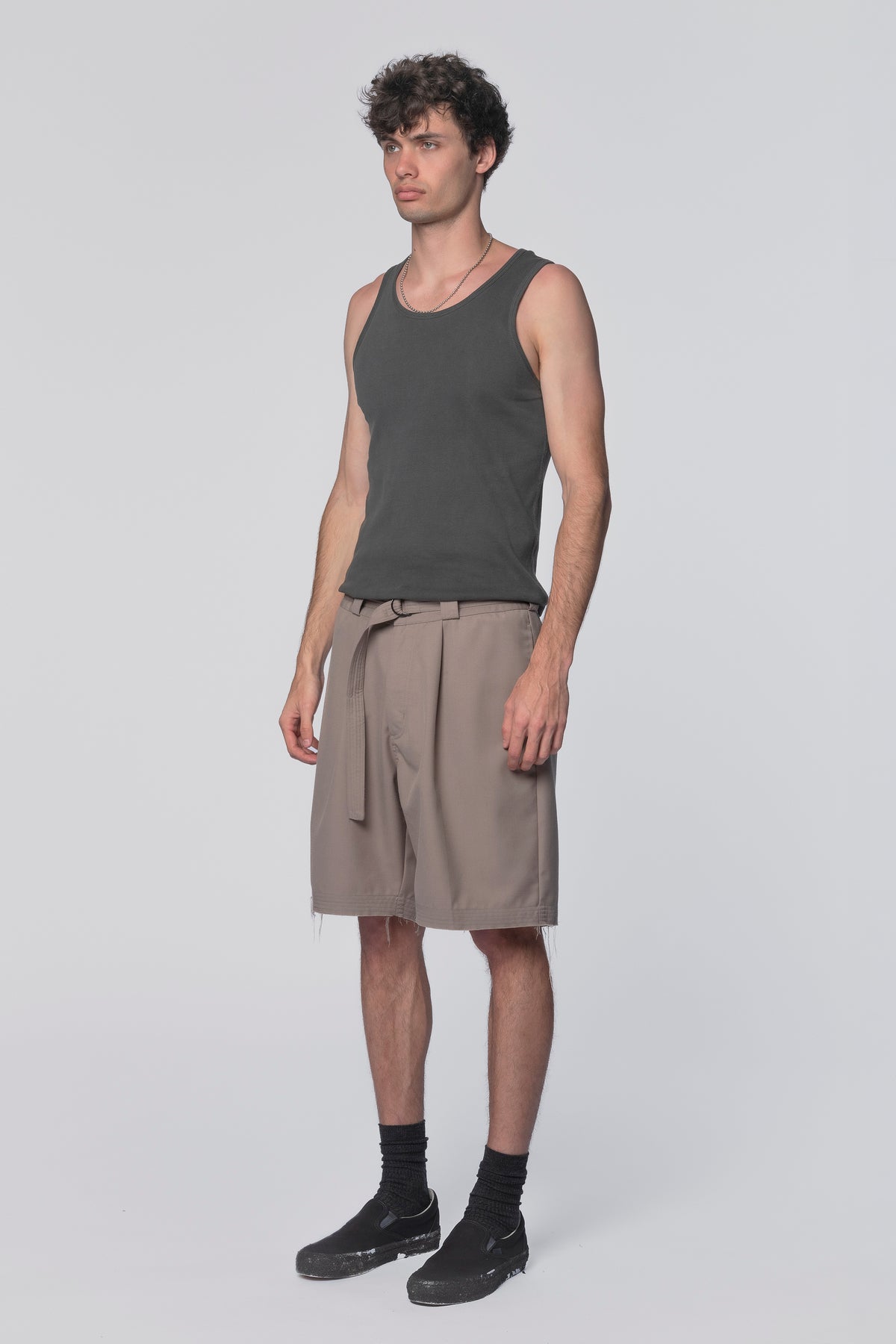 CUT SHORT - GREIGE
