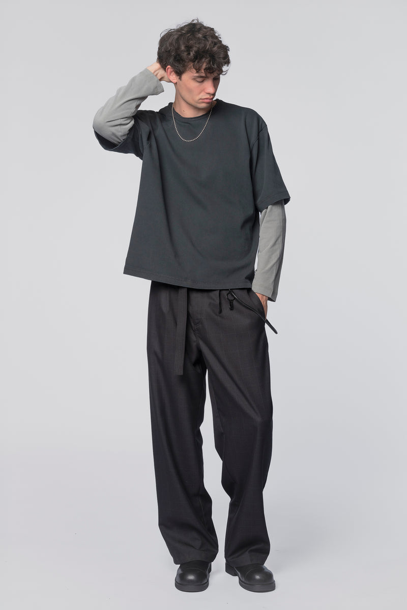 DREAM LAYER T-SHIRT - BLACK/STONE