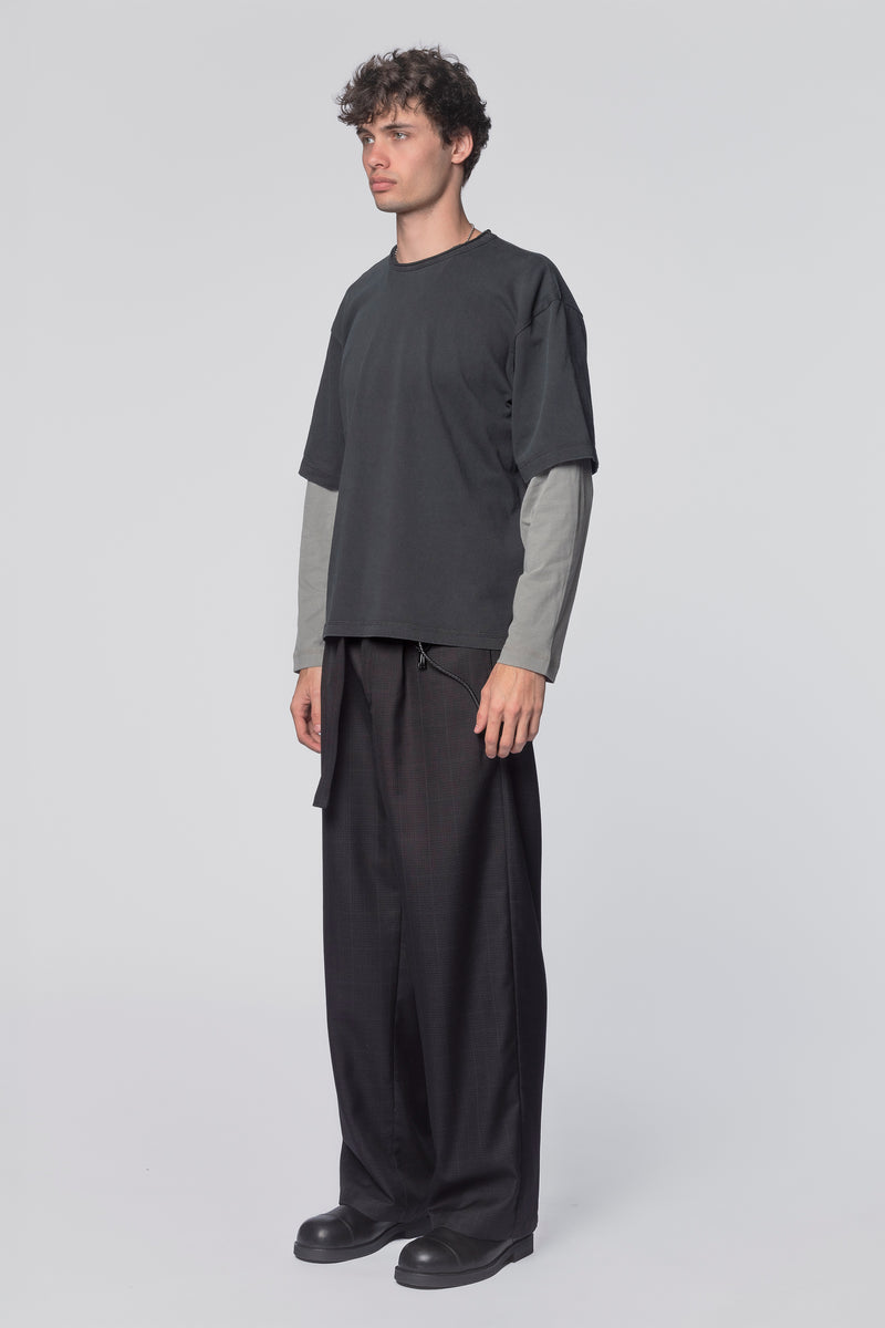 DREAM LAYER T-SHIRT - BLACK/STONE