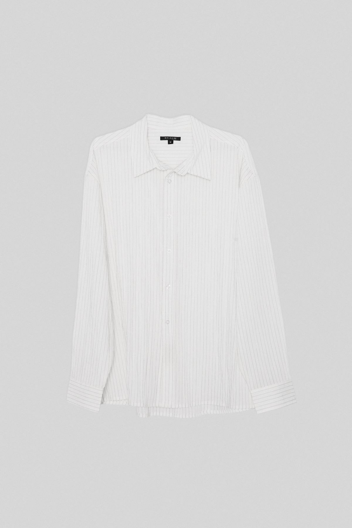 DROP LS SHIRT - WHITE STRIPE