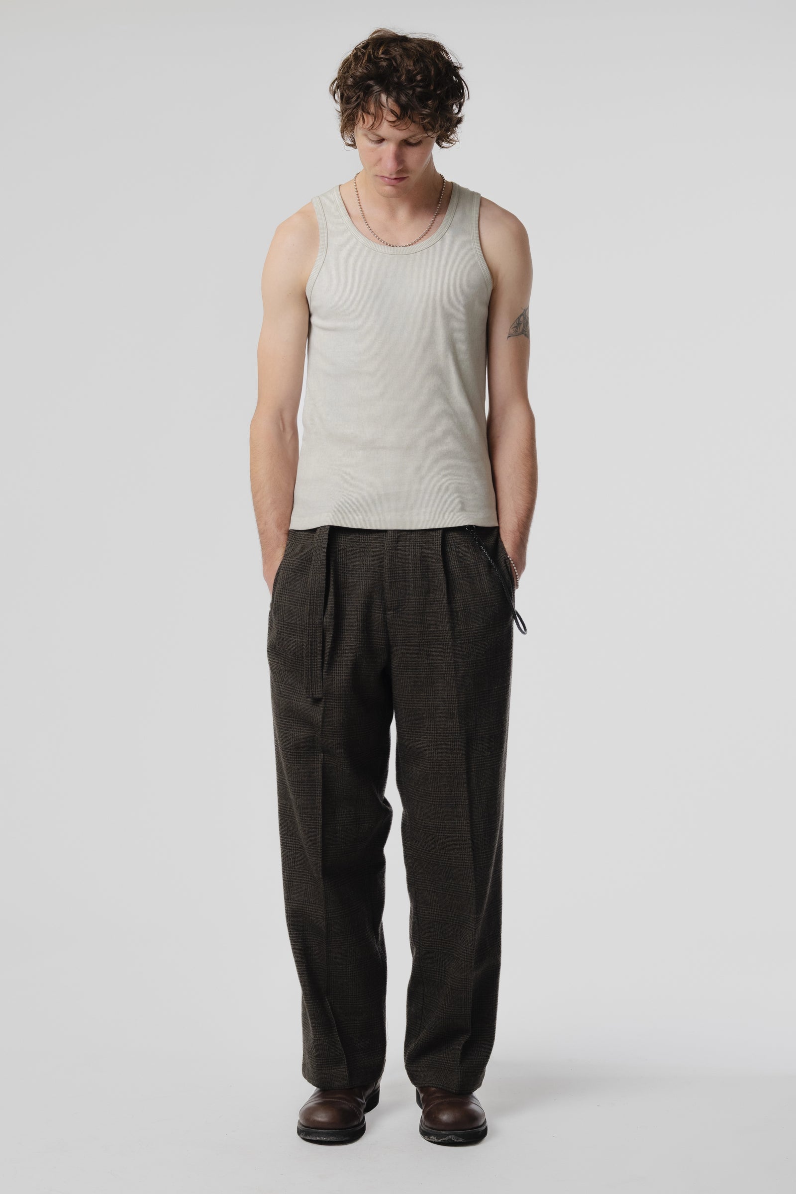 Limit Trouser - Green/Black Plaid
