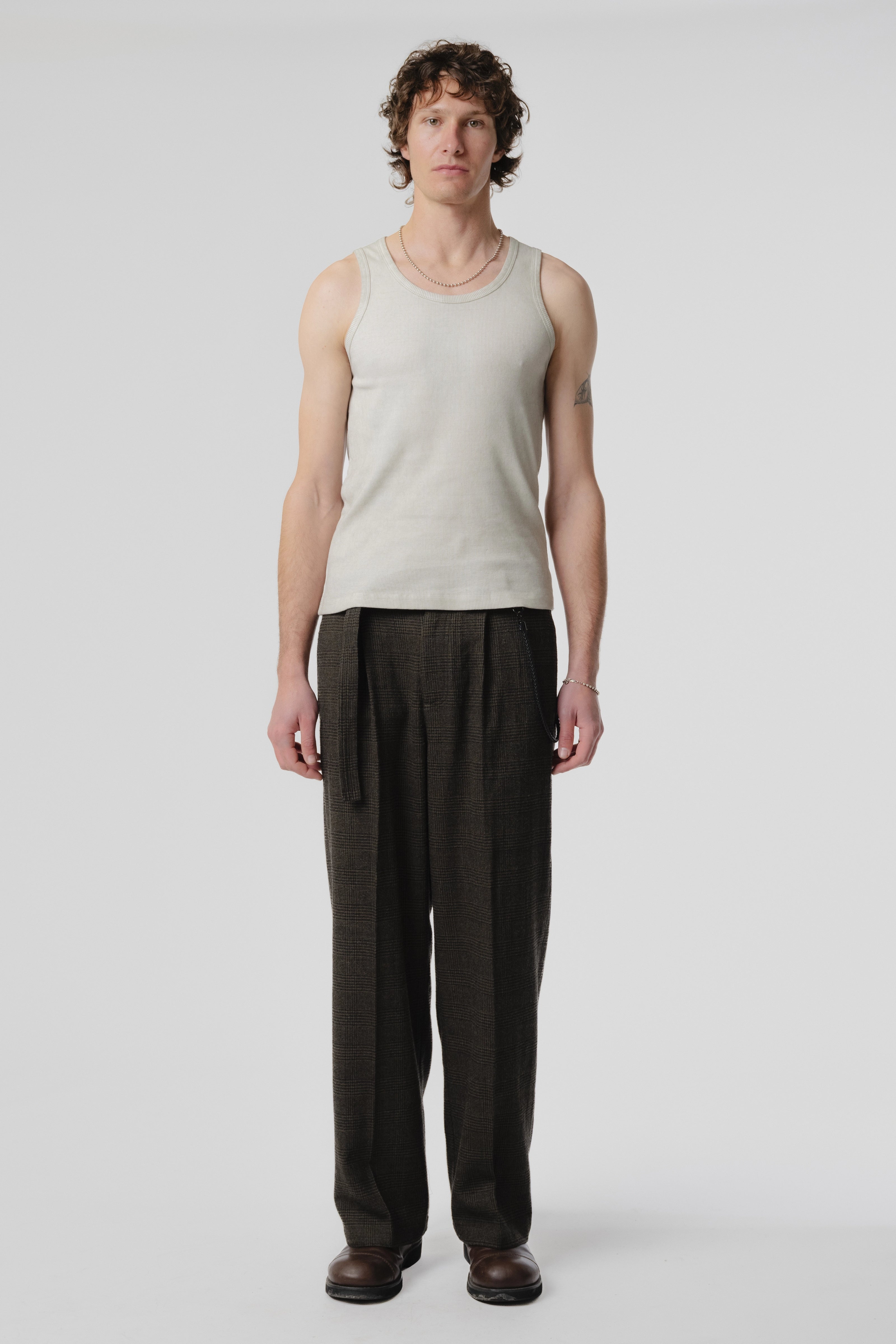 Limit Trouser - Green/Black Plaid
