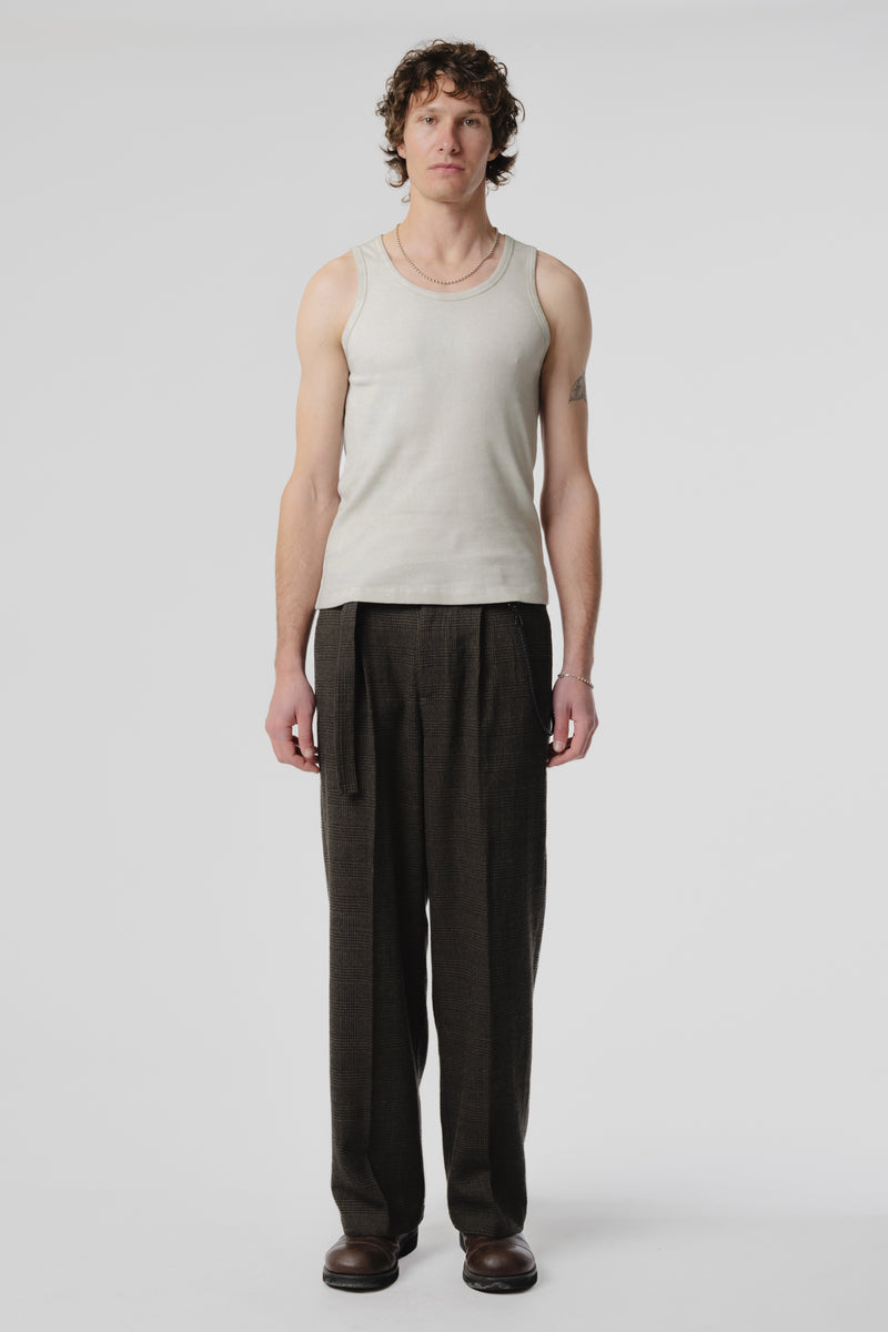 Limit Trouser - Green/Black Plaid