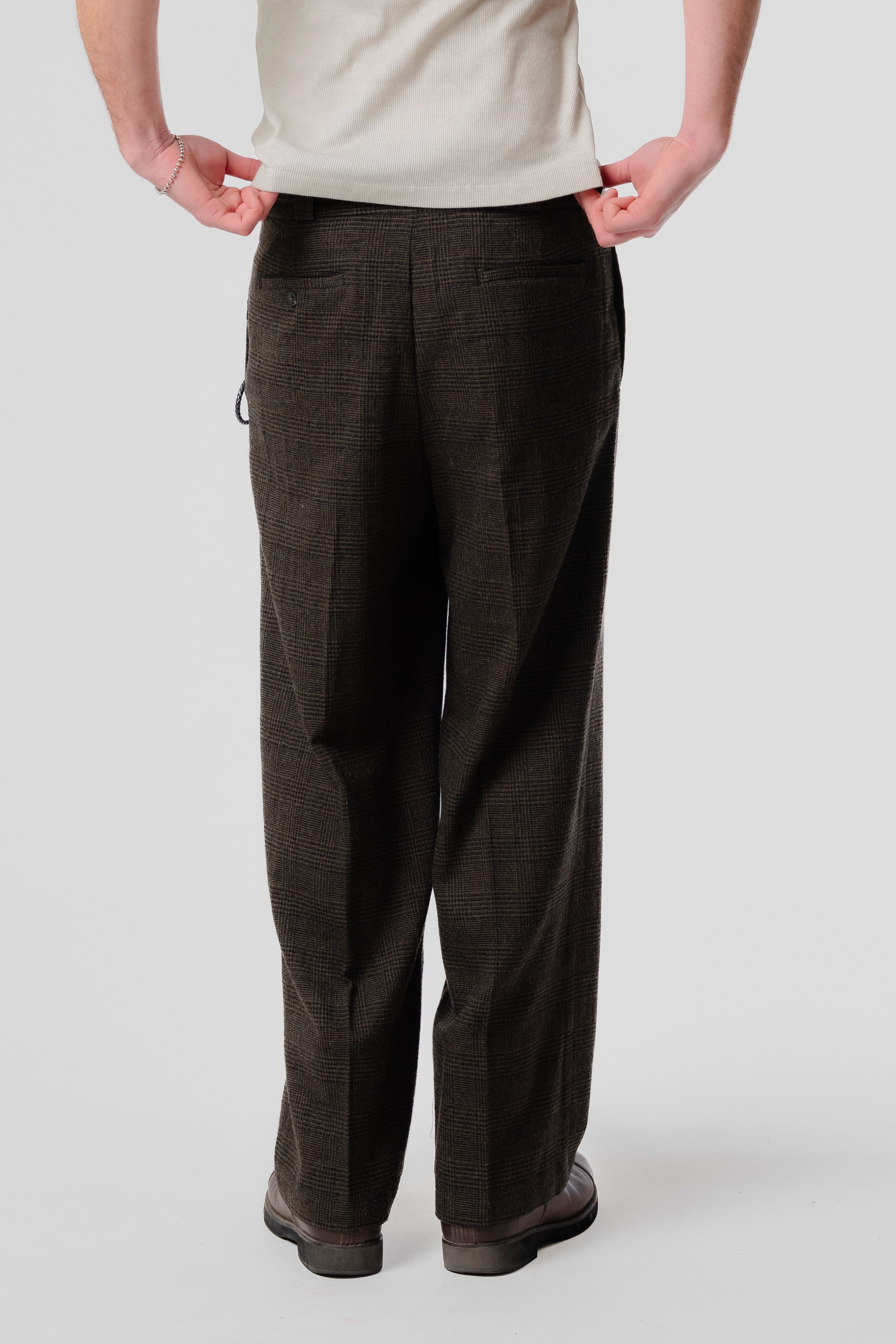 Limit Trouser - Green/Black Plaid
