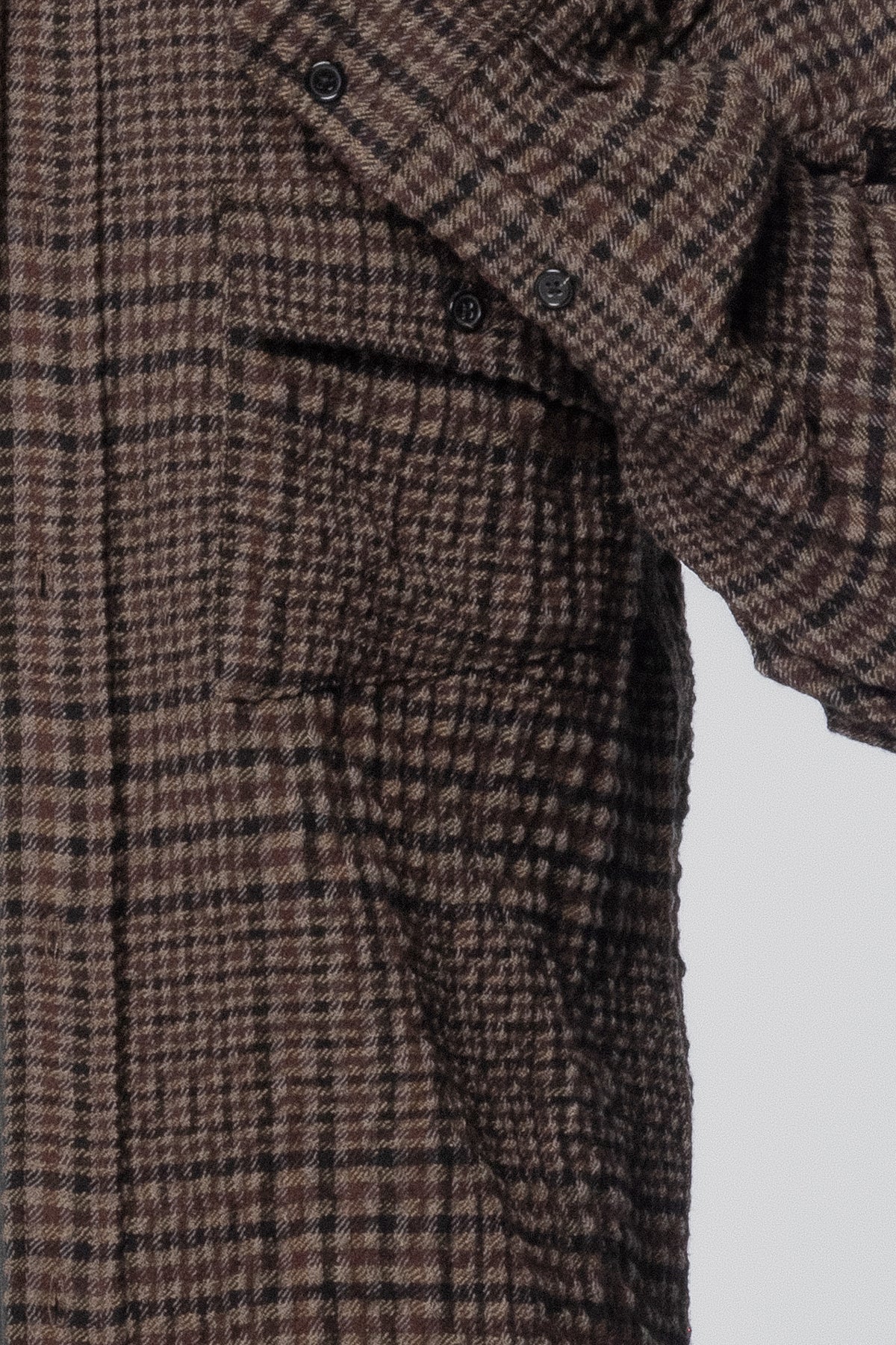 LS POCKET SHIRT - EARTH CHECK